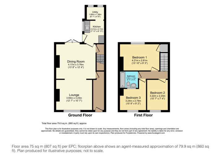 41, Coppice Road, Doncaster floorplan