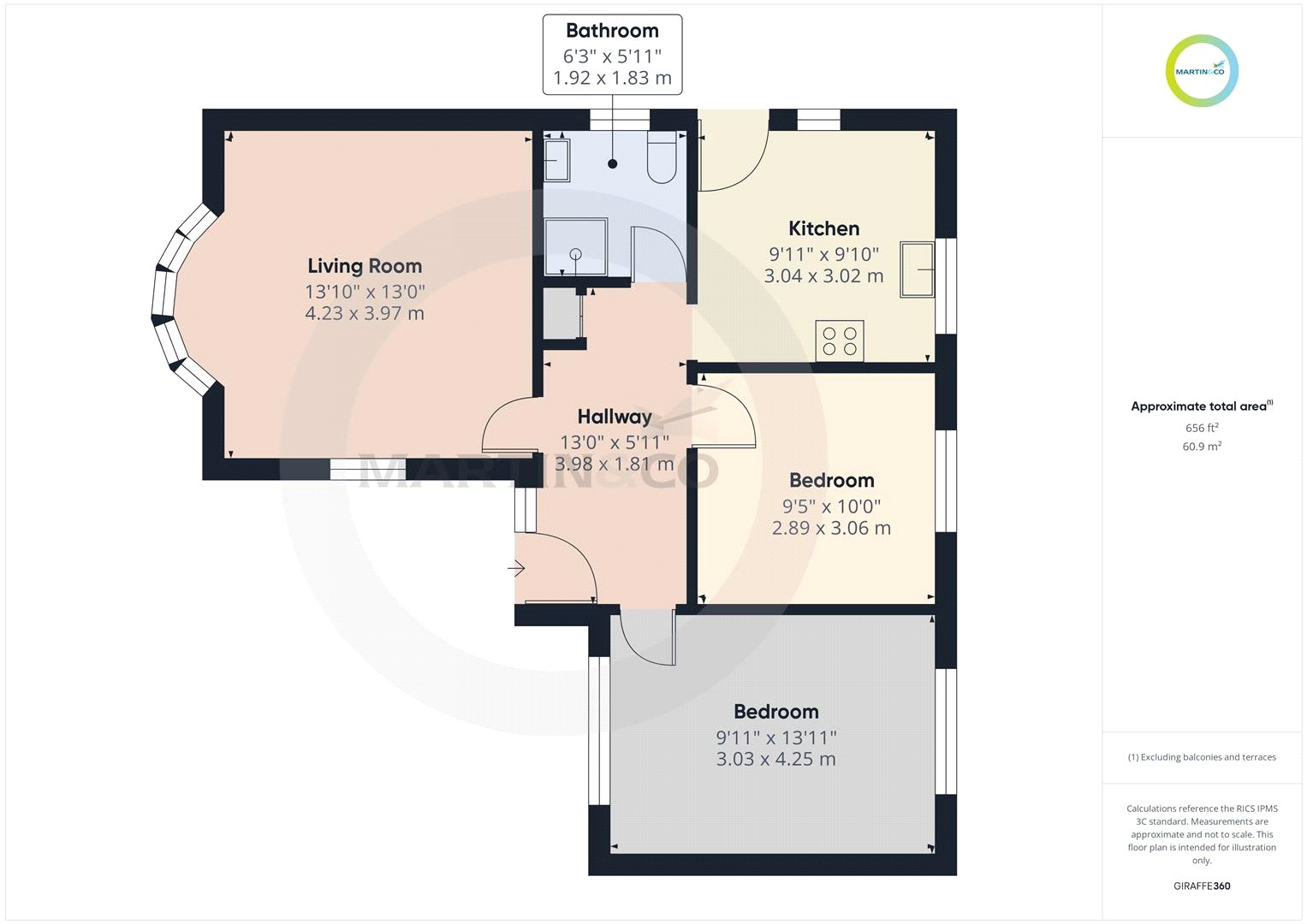 2, Grove Lane, Knottingley floorplan