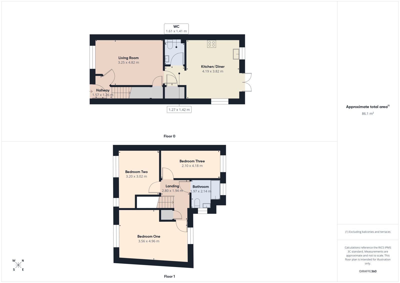 8 Grindall Field, Wickham, Fareham floorplan