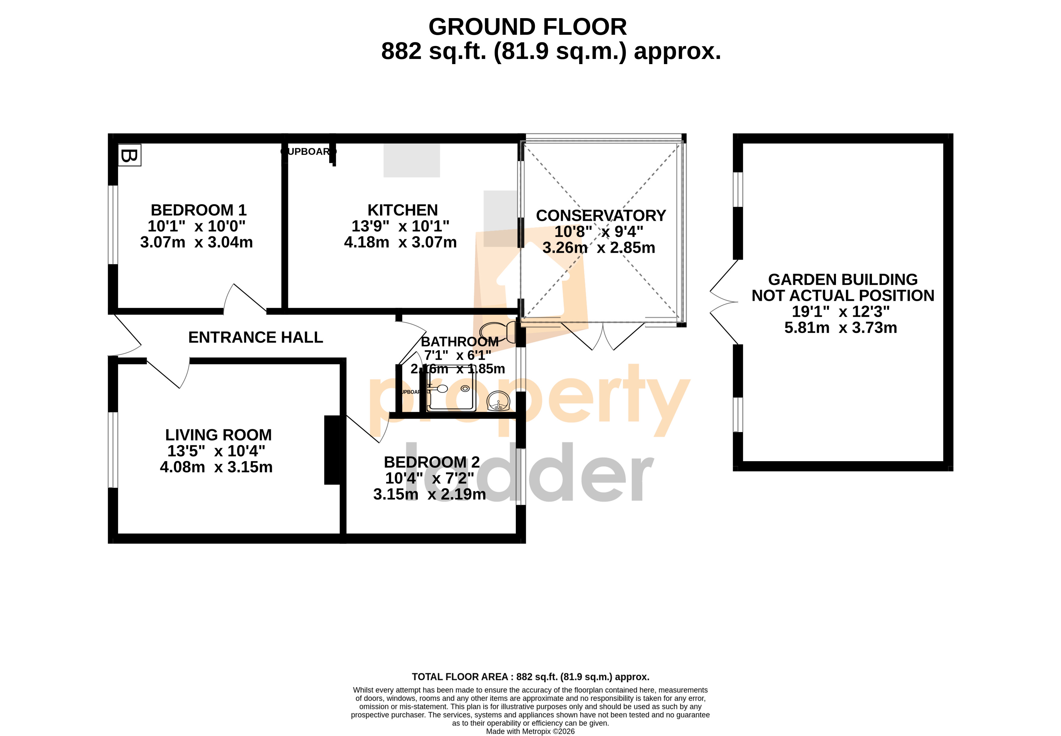 90, Furze Road, Norwich floorplan