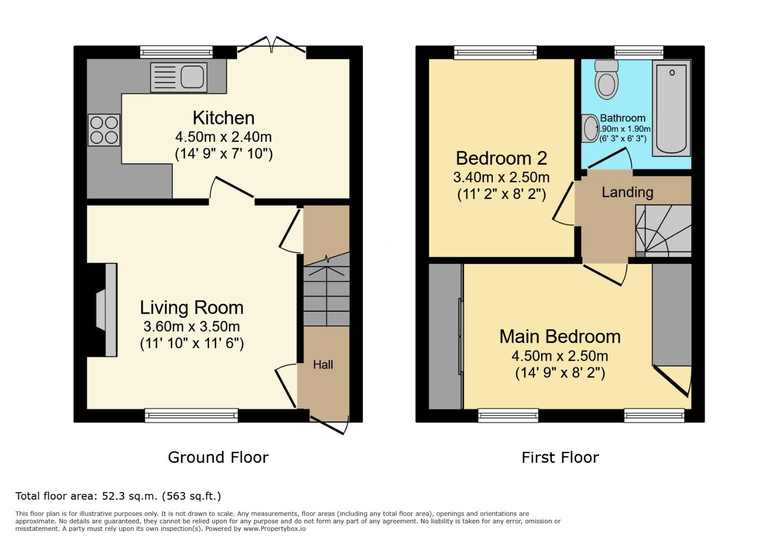 43, The Greenway, Sheffield floorplan