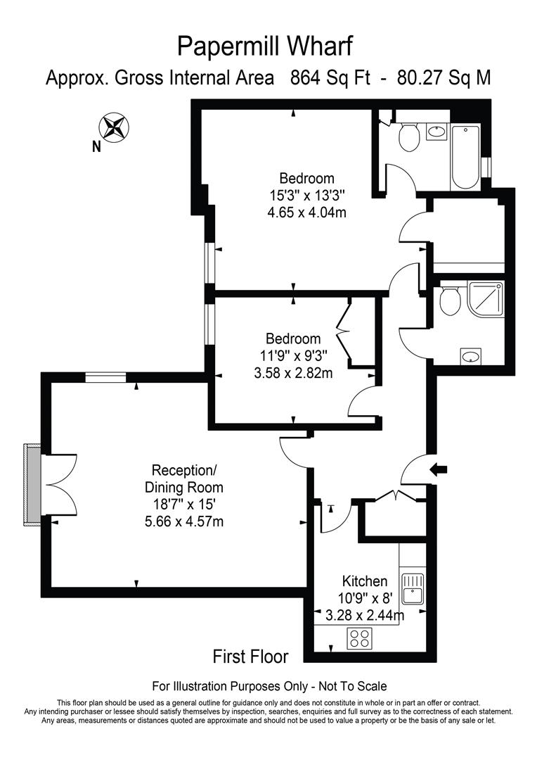 50 Narrow Street,, London floorplan