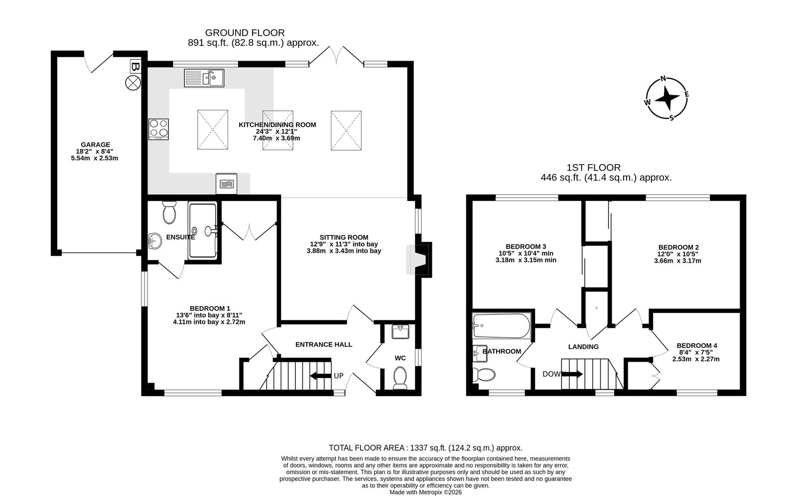25, Beech Road, Alresford floorplan