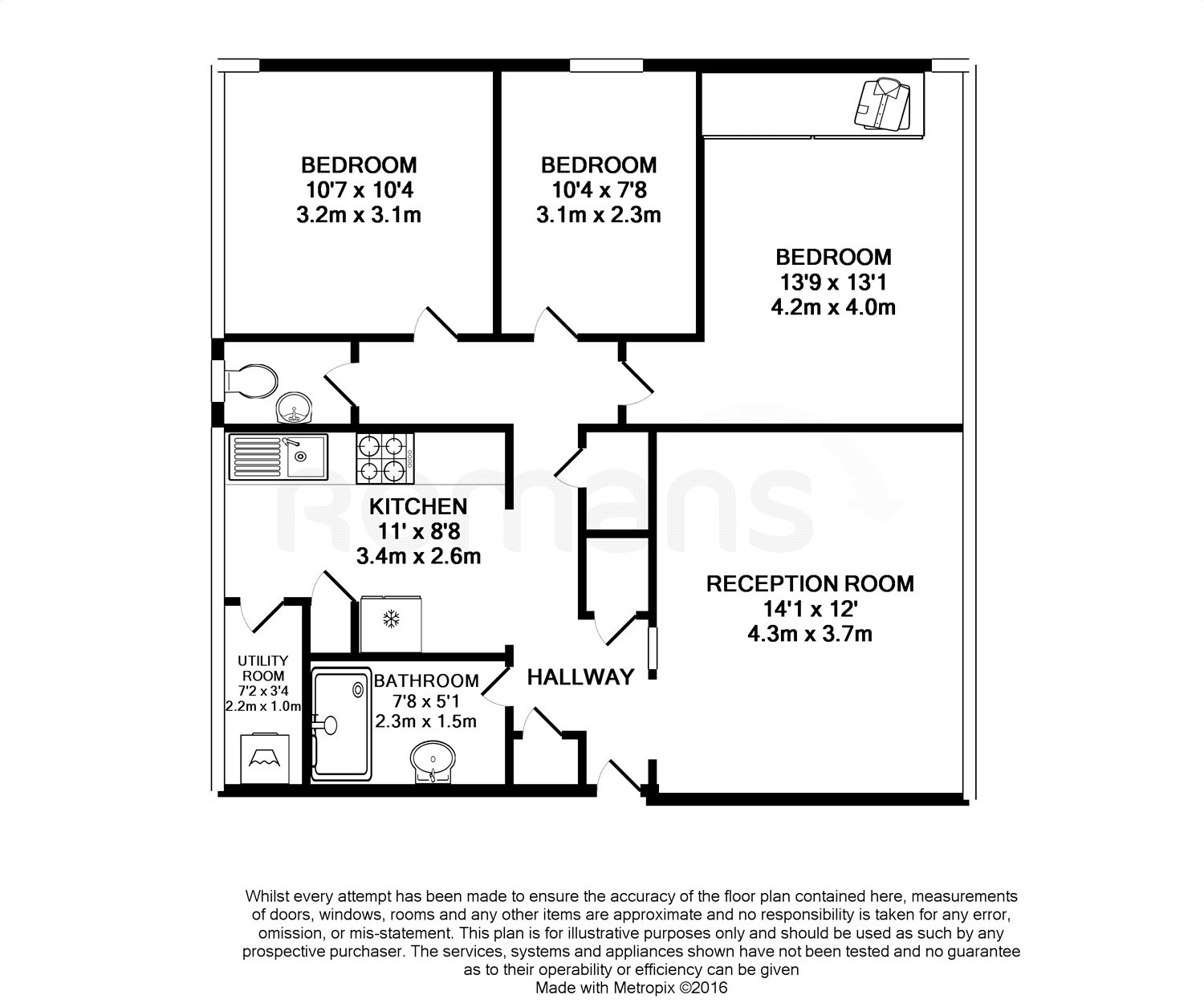 3 Bedrooms Flat to rent in Meadow Lane, Eton, Windsor SL4