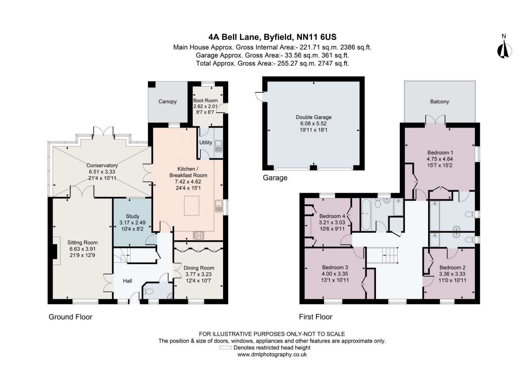 Dovedale,, 4a Bell Lane, Daventry floorplan
