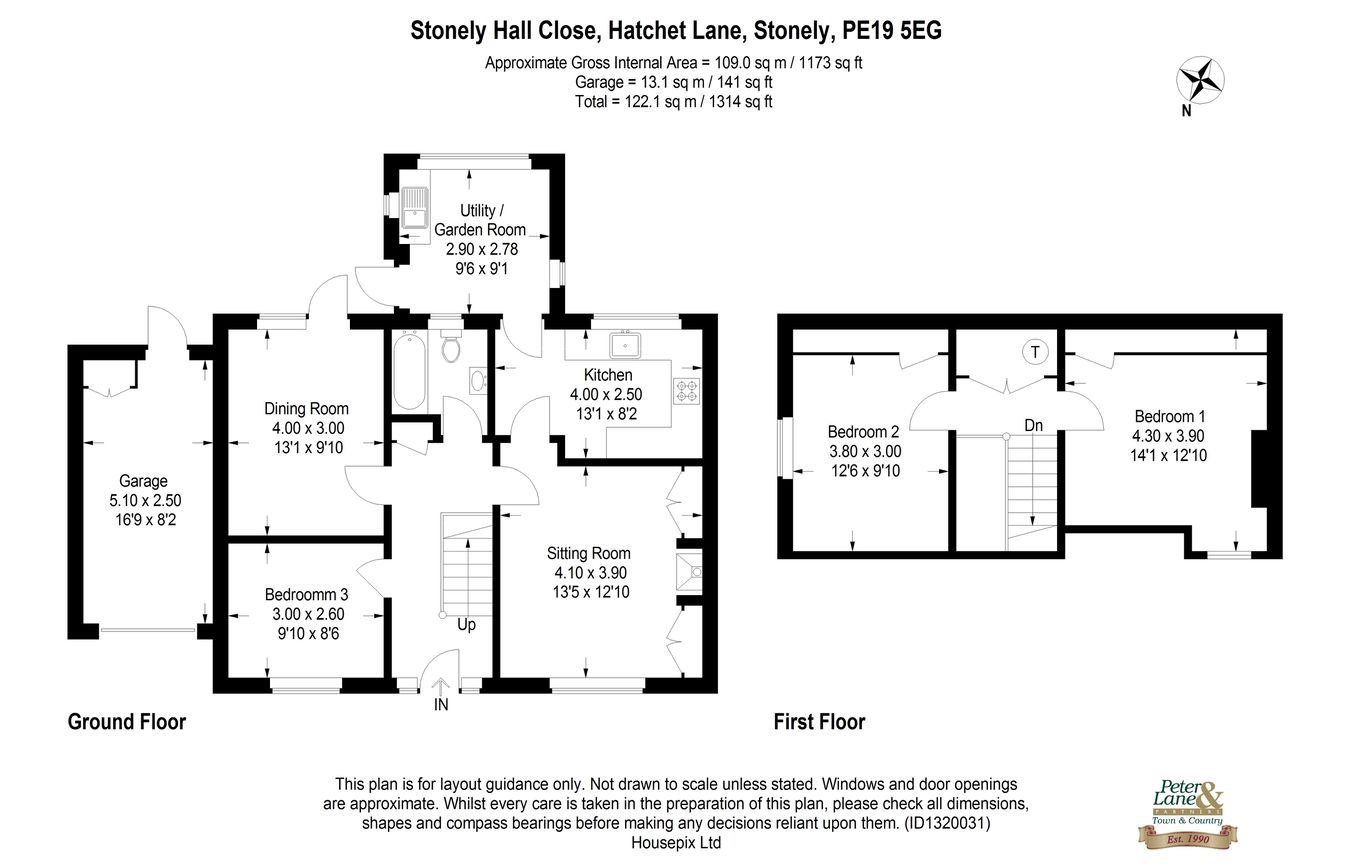 2, Stonely Hall Close, Stonely floorplan