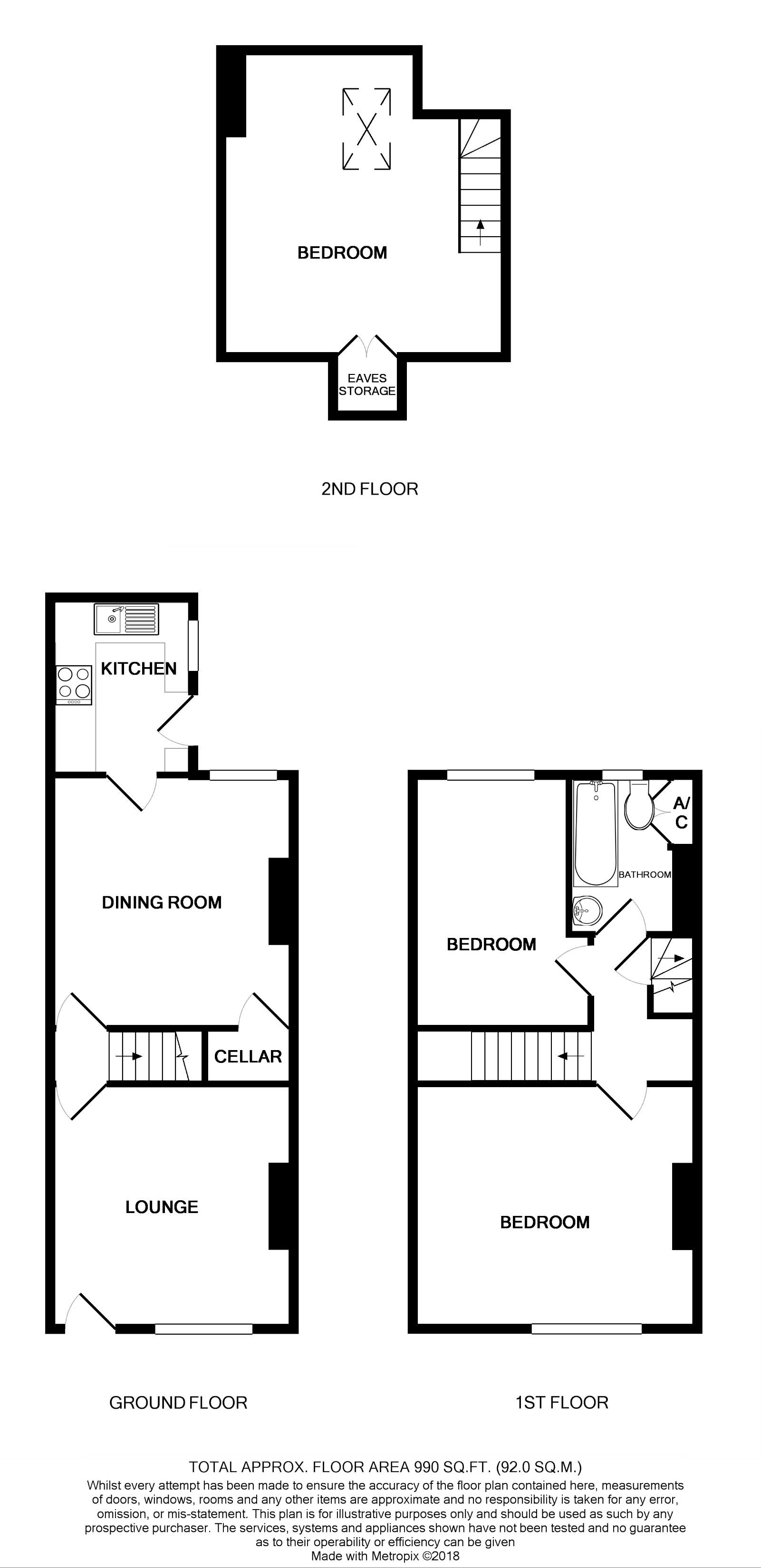 3 Bedrooms Terraced house for sale in Truswell Road, Crookes, Sheffield S10