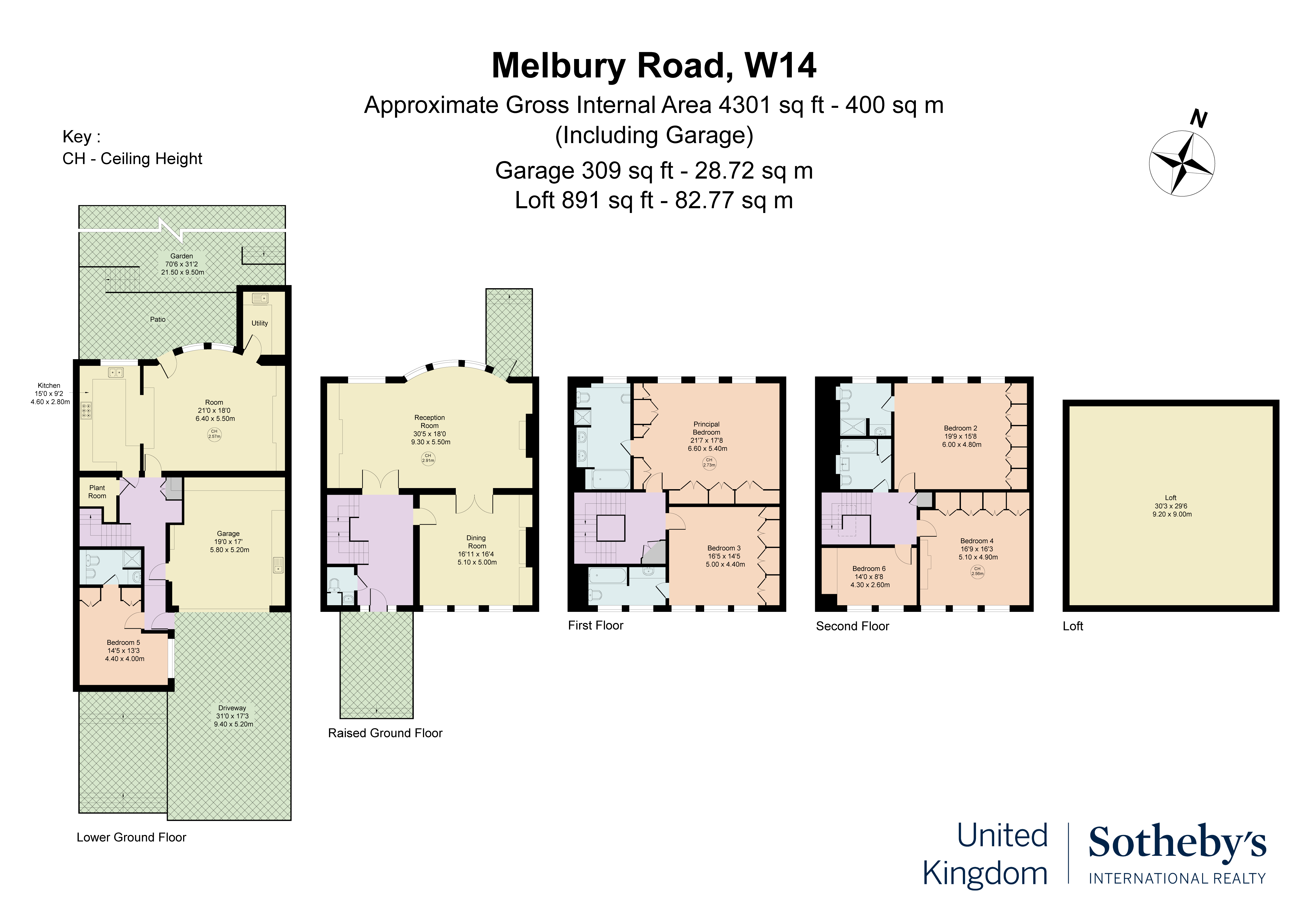 21, Melbury Road, Holland Park floorplan