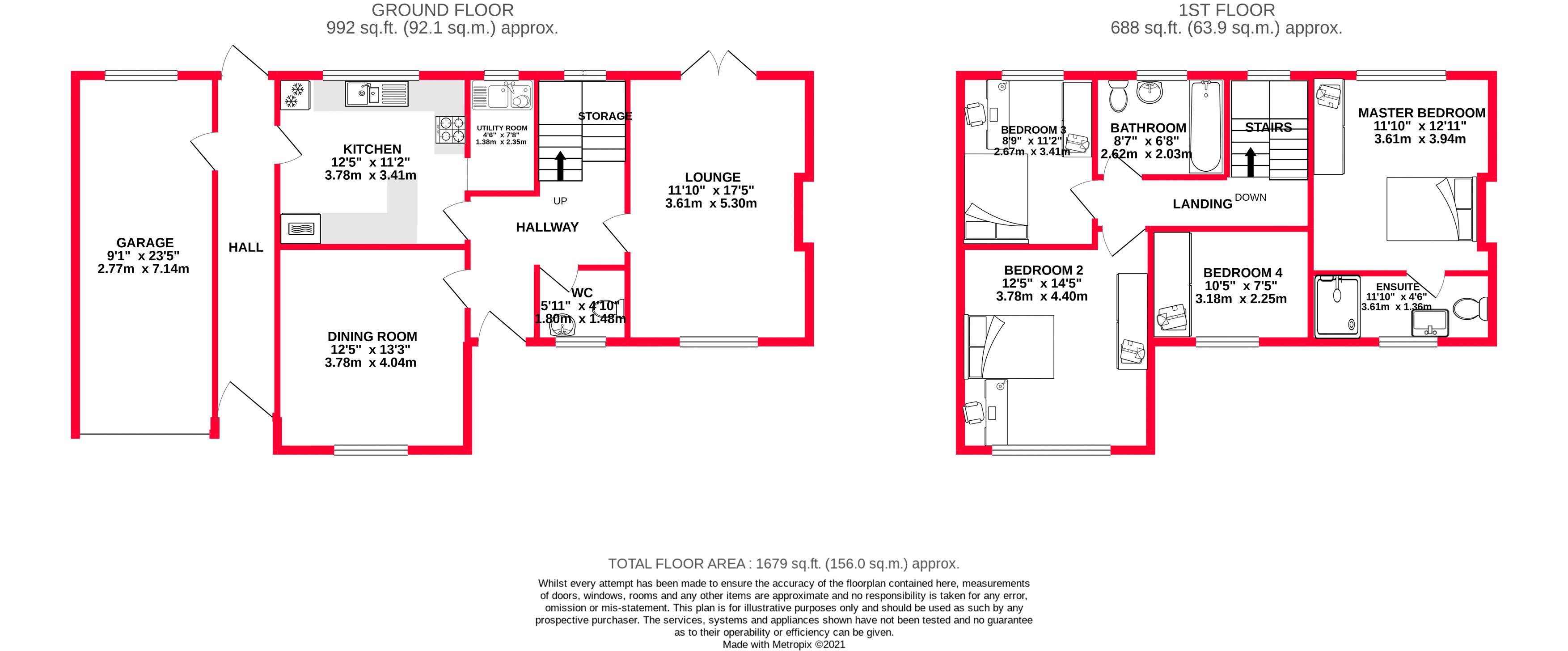 Buxton Lane, Caterham CR3, 4 bedroom semidetached house for sale