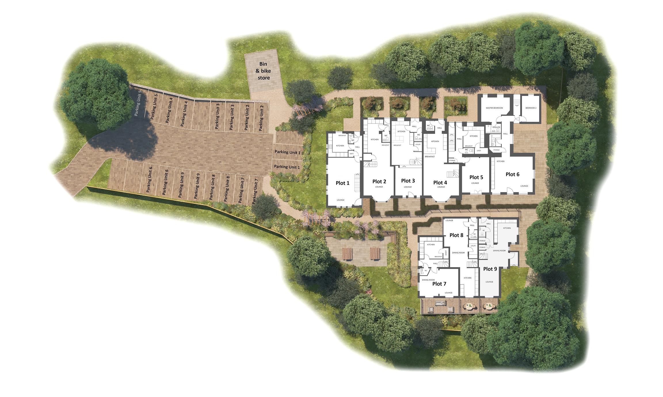 2 Bedrooms  for sale in Plot 8 Heather Rise, Court Gardens, Batheaston, Bath, Somerset BA1