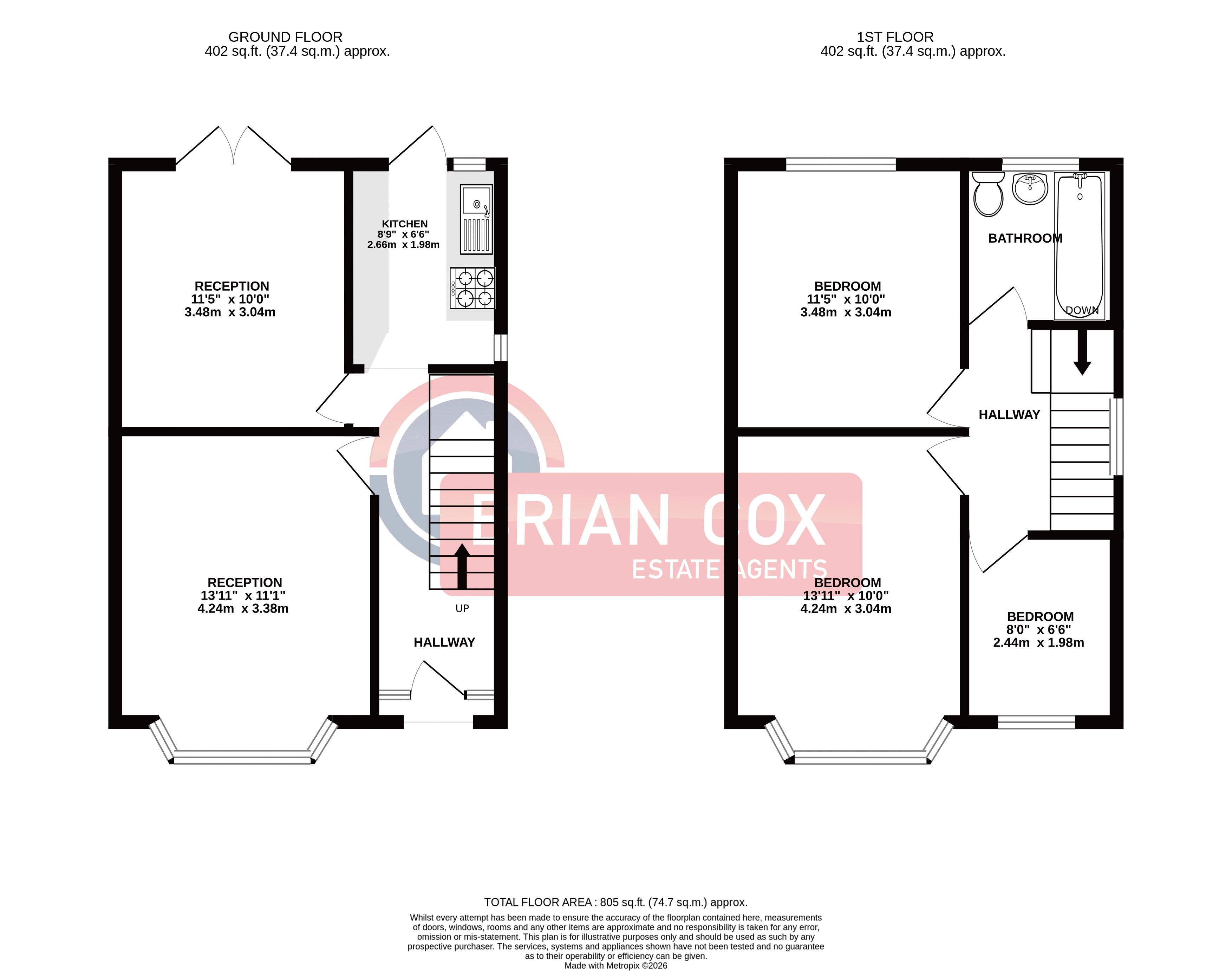 Verulam Road, Greenford floorplan
