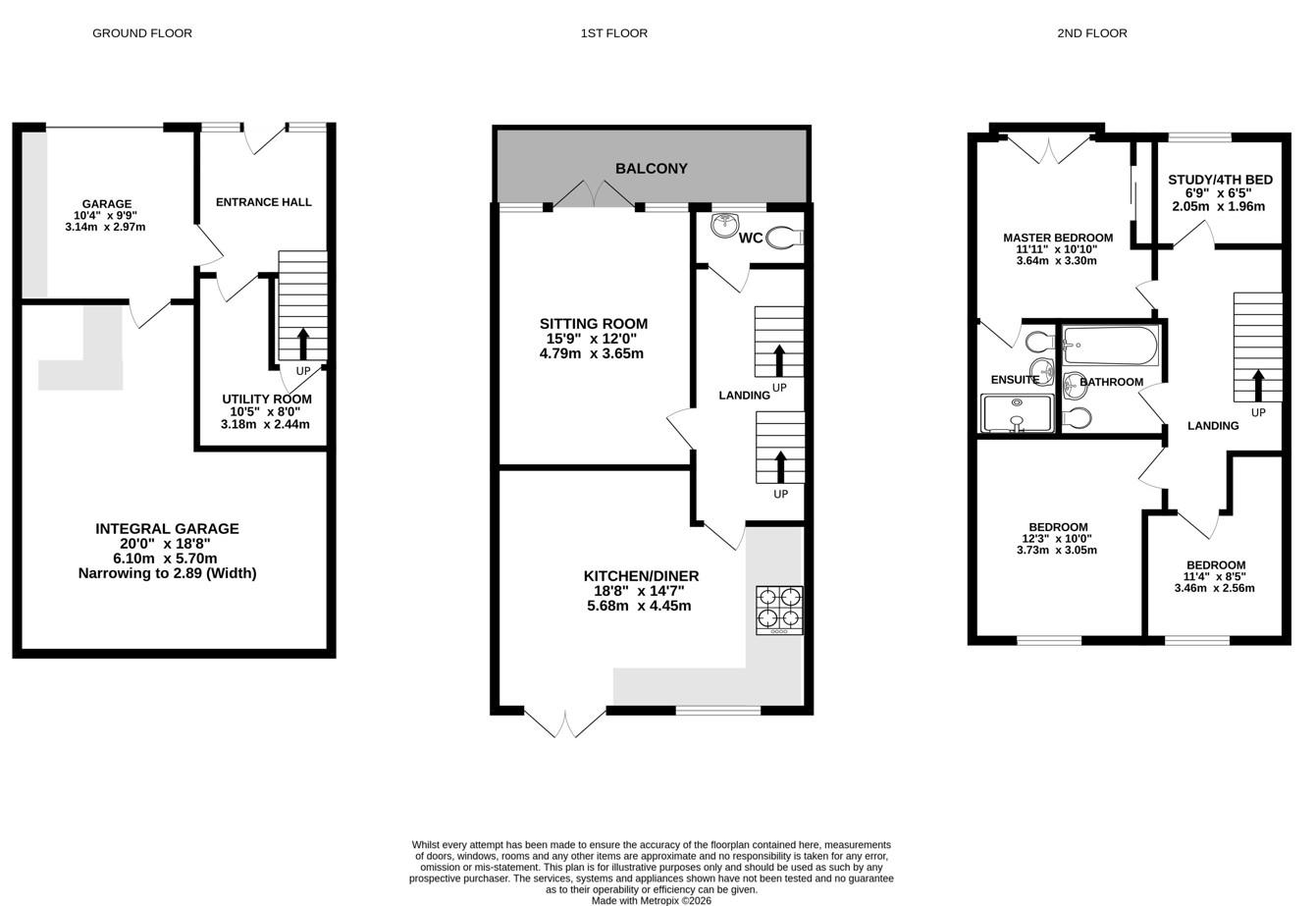 39, Sir Bernard Paget Avenue, Ashford floorplan