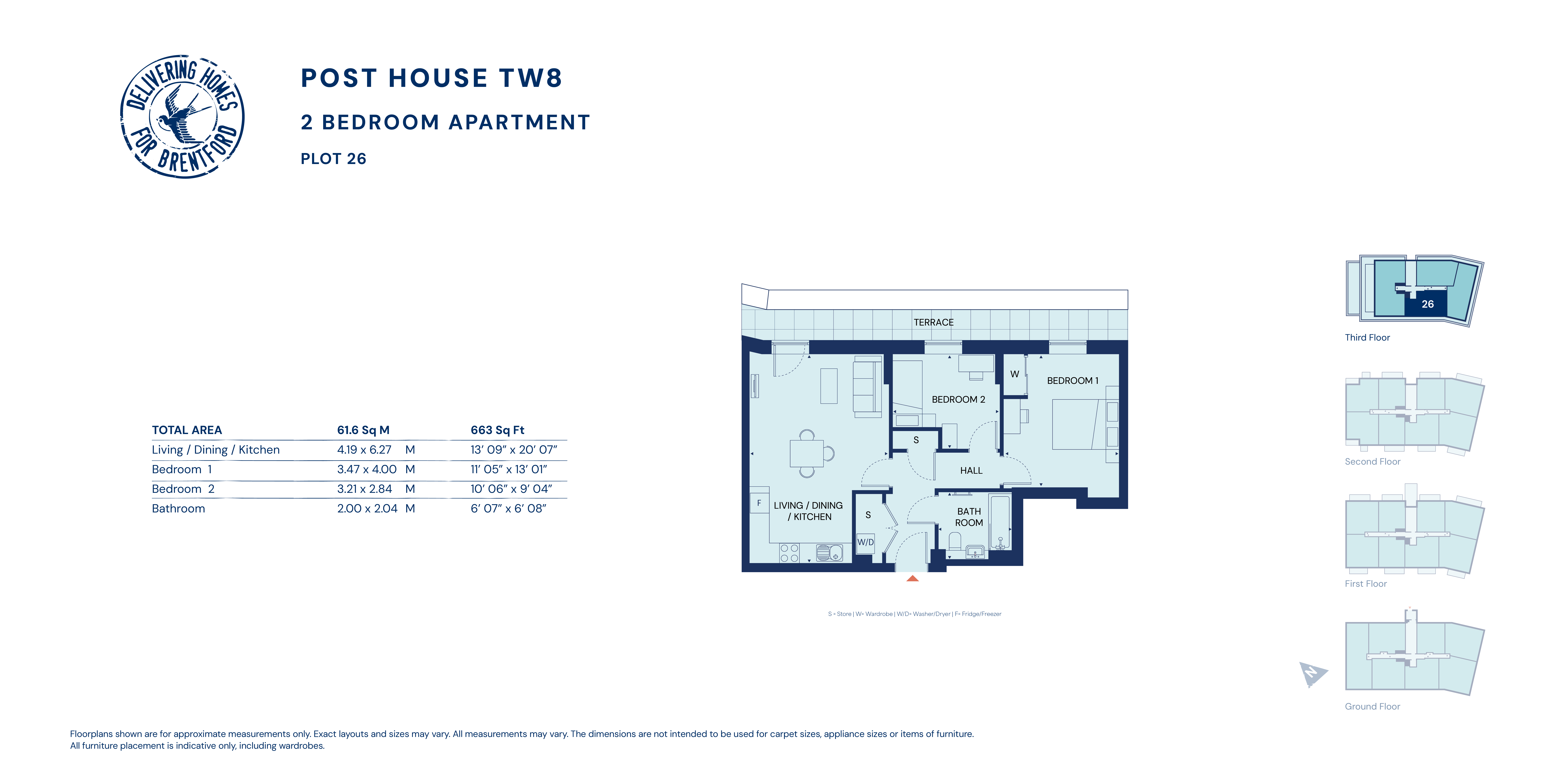 London Road, Brentford floorplan