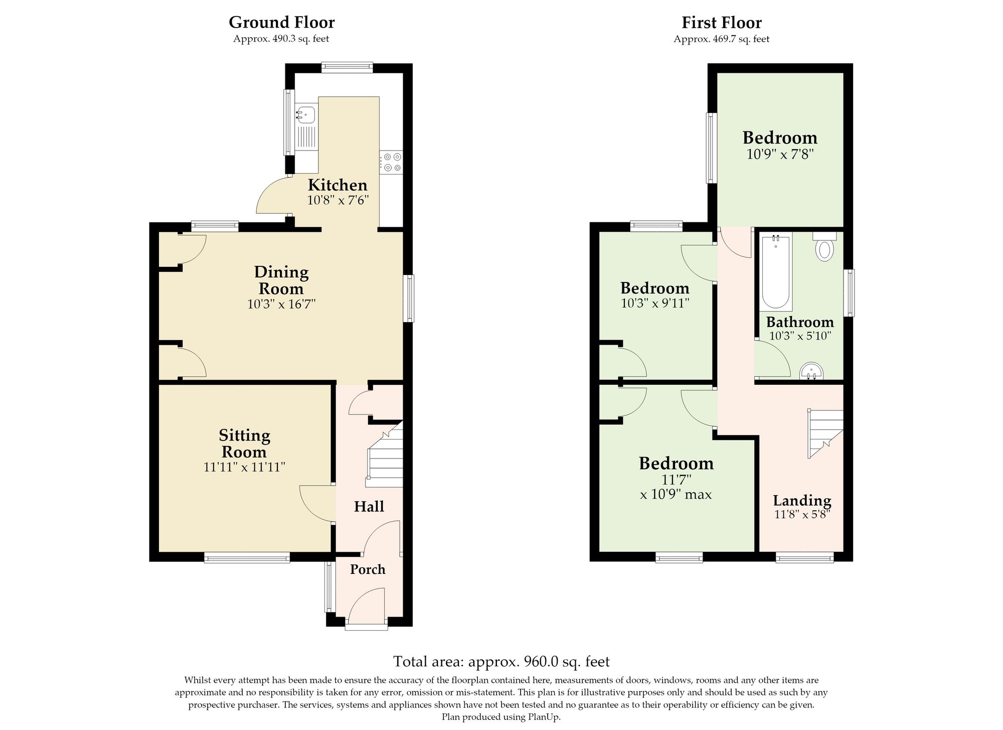 23, Stradbroke Road, Great Yarmouth floorplan