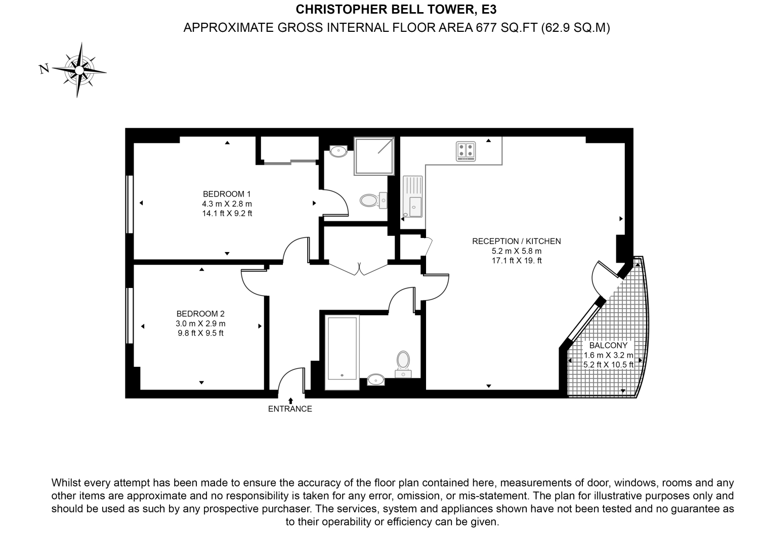 Pancras Way, London floorplan