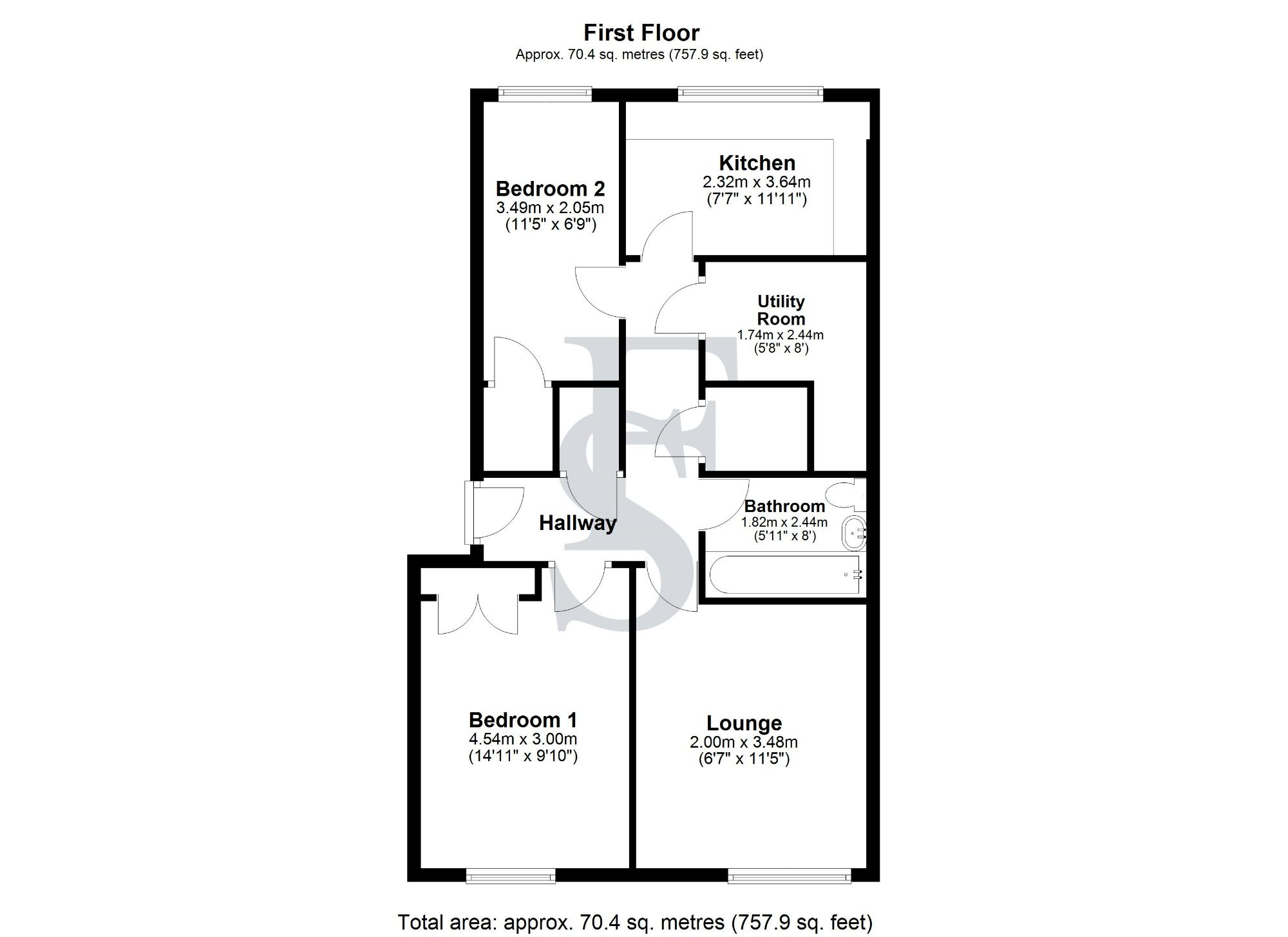 17 Hotoft Road, Leicester floorplan