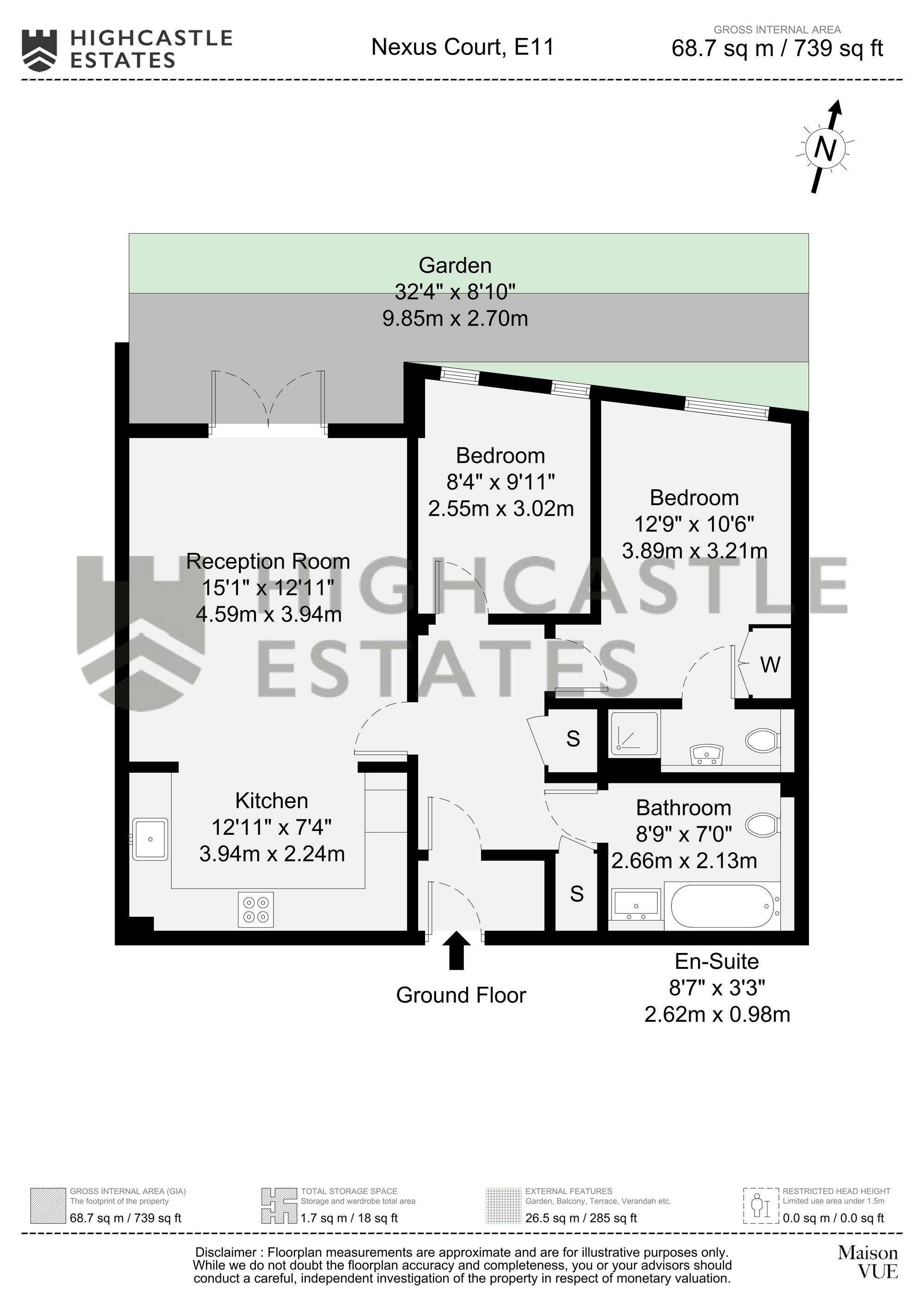 4 Nexus Court, London floorplan