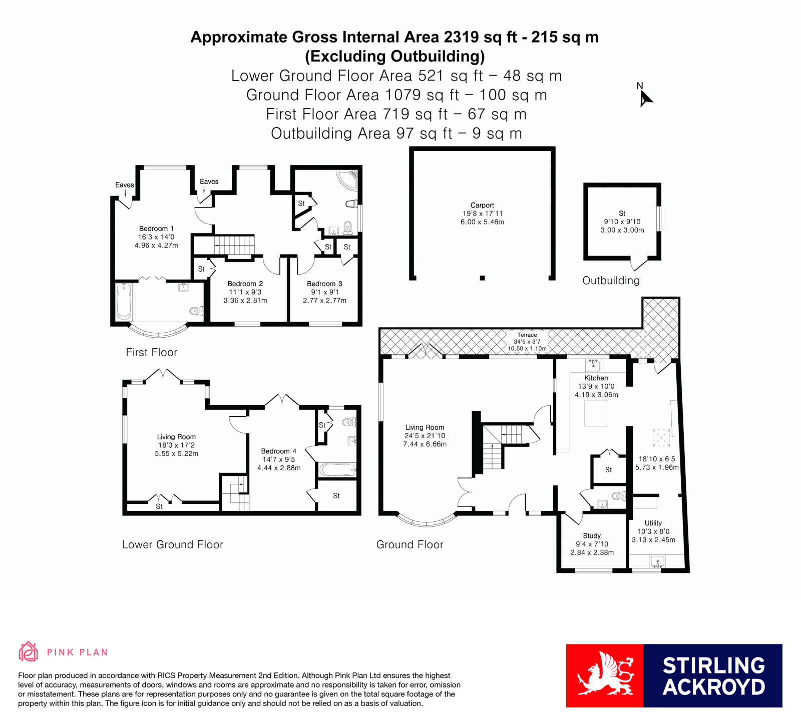 Tanglewood,, Hare Hill, Surrey floorplan