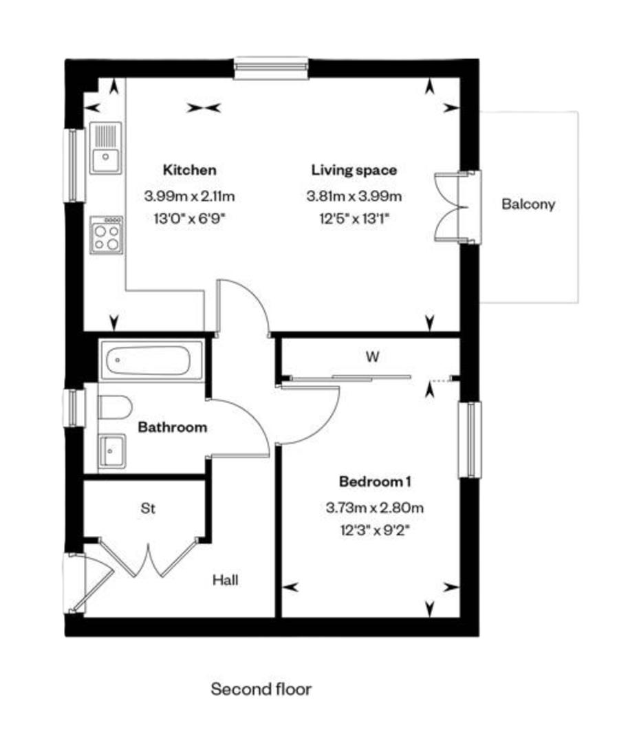 36, Grasmoor, Didcot floorplan