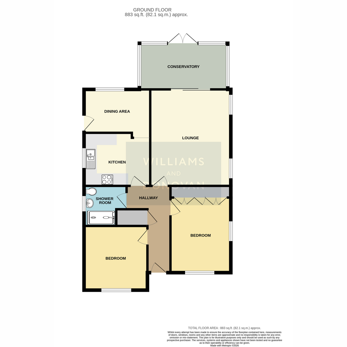 24, Manor Road, Benfleet floorplan
