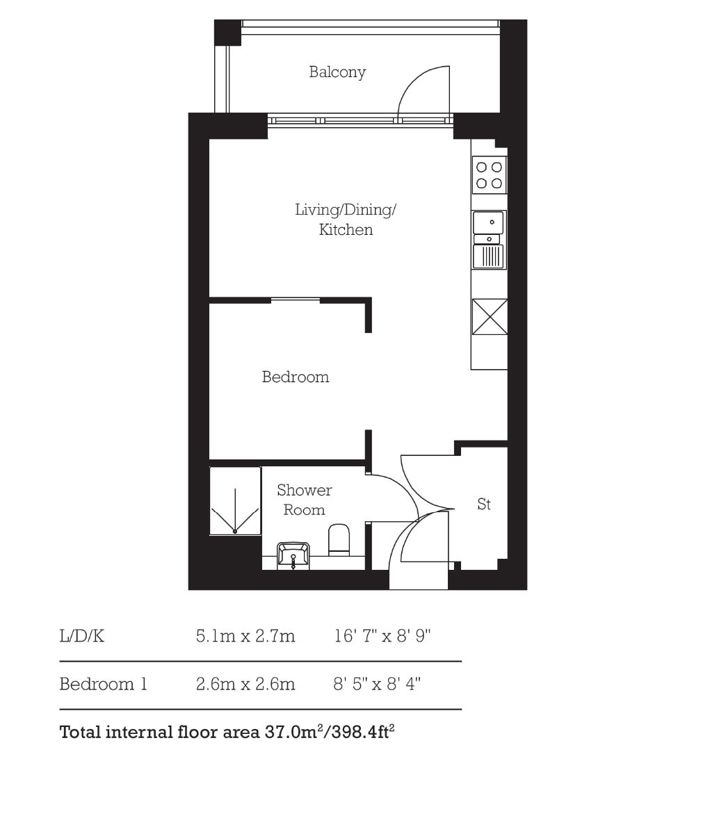 0 Bedrooms Studio to rent in Lighterman Point, 3 New Village Avenue E14