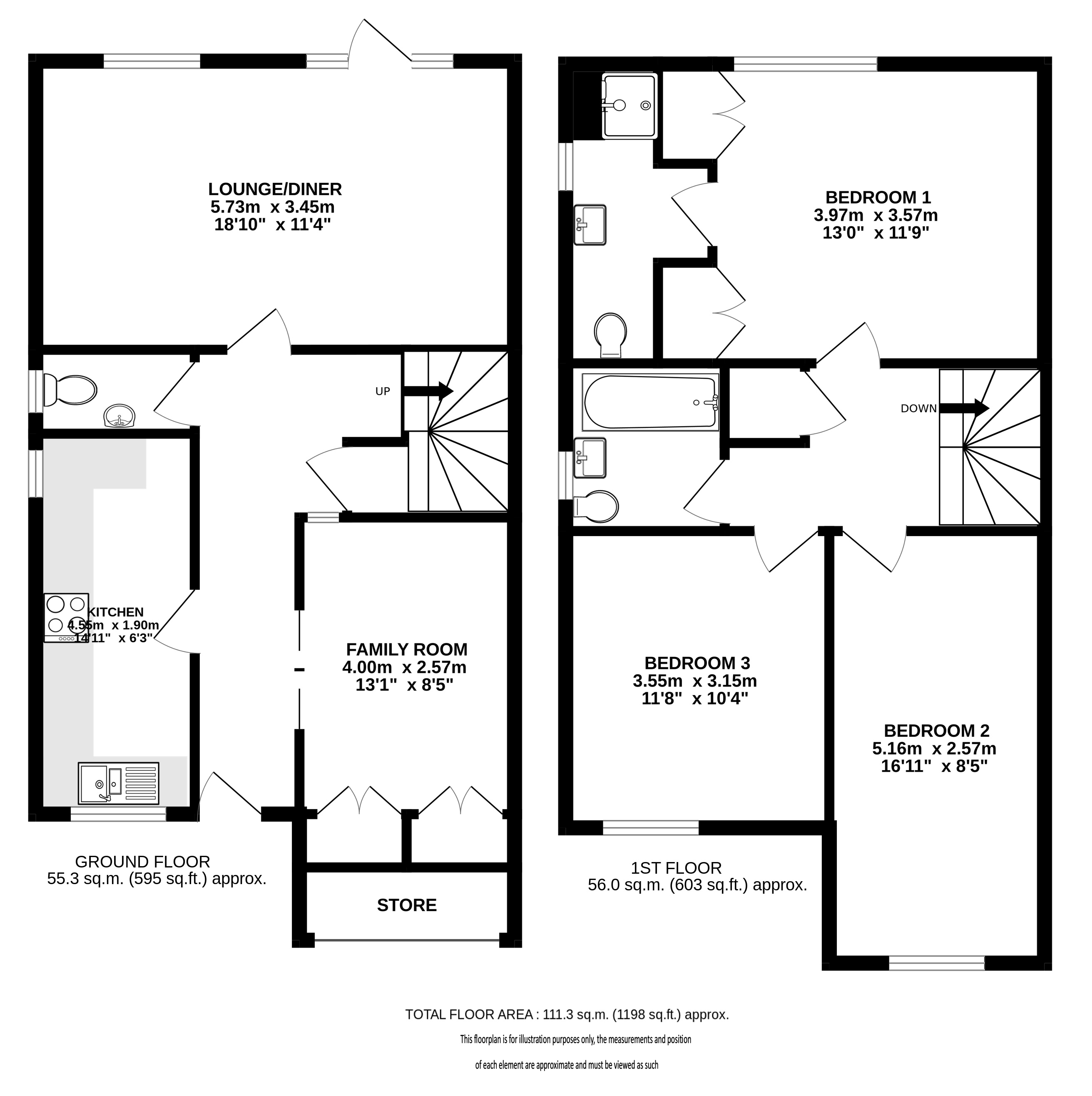 16, Harpenden Rise, Hertfordshire floorplan