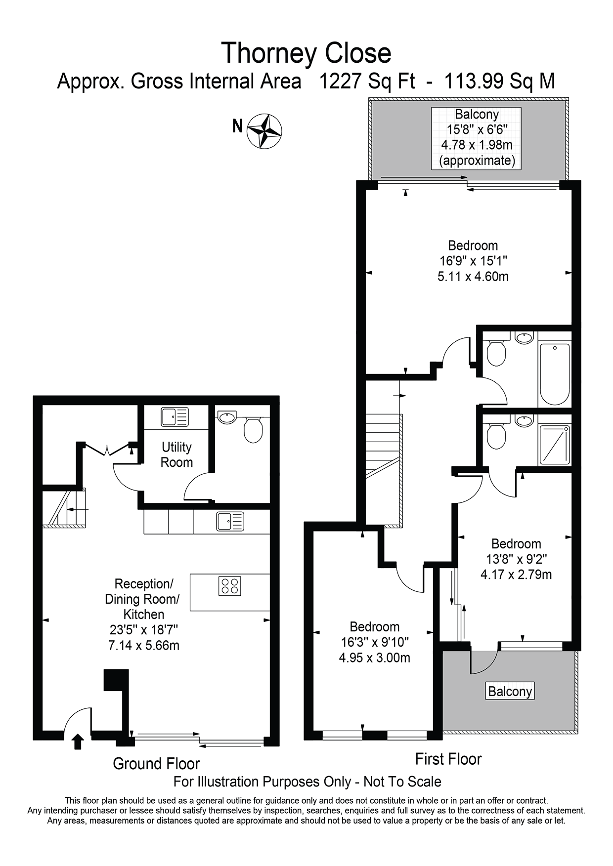 Thornery Close, Thonrey Close, London floorplan