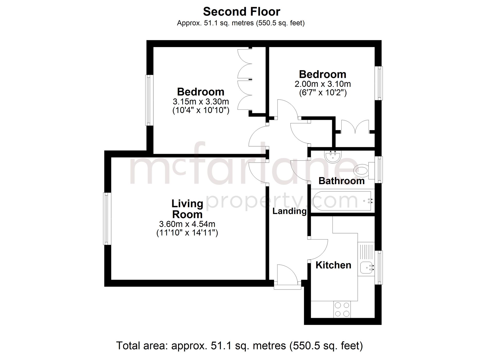 32 Carter Close, Swindon floorplan