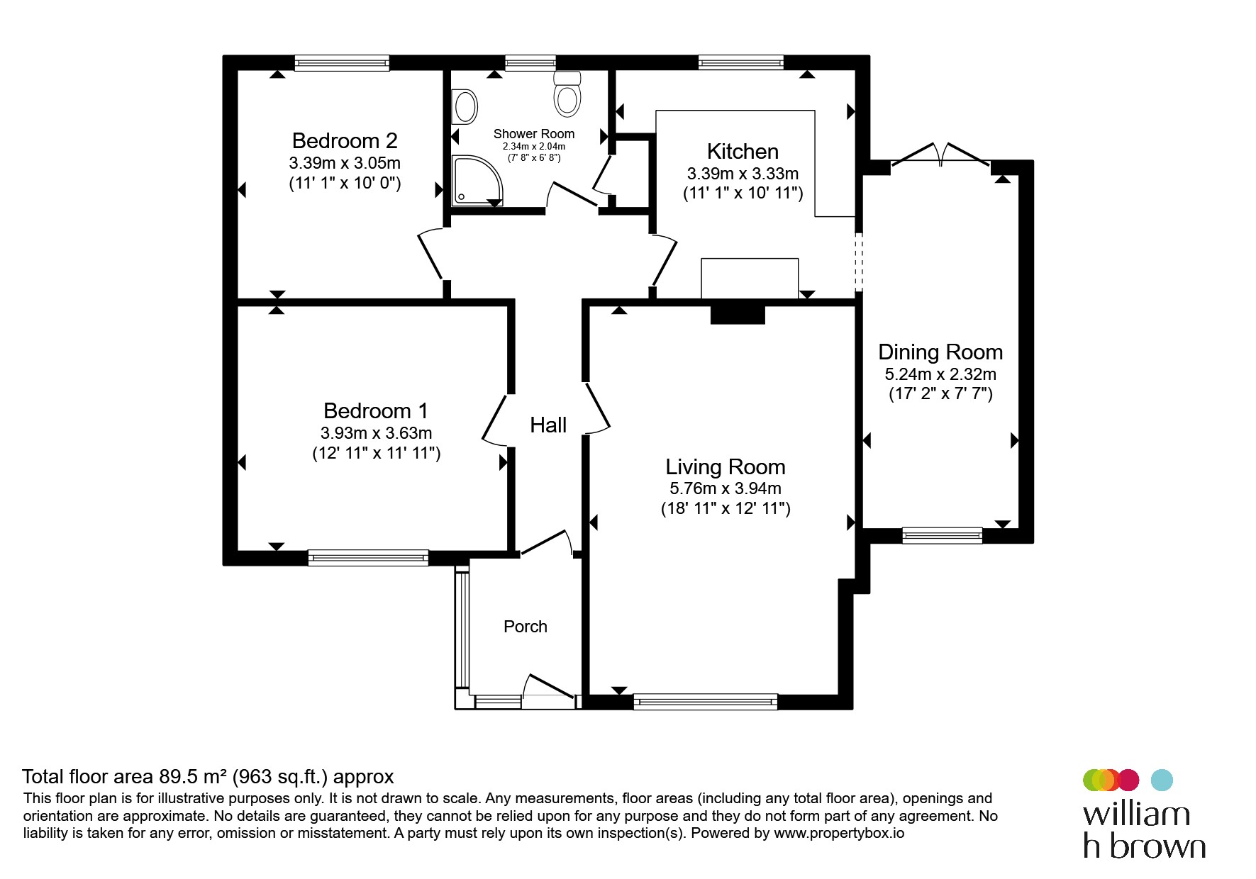 Chandos Court, Woodbridge floorplan