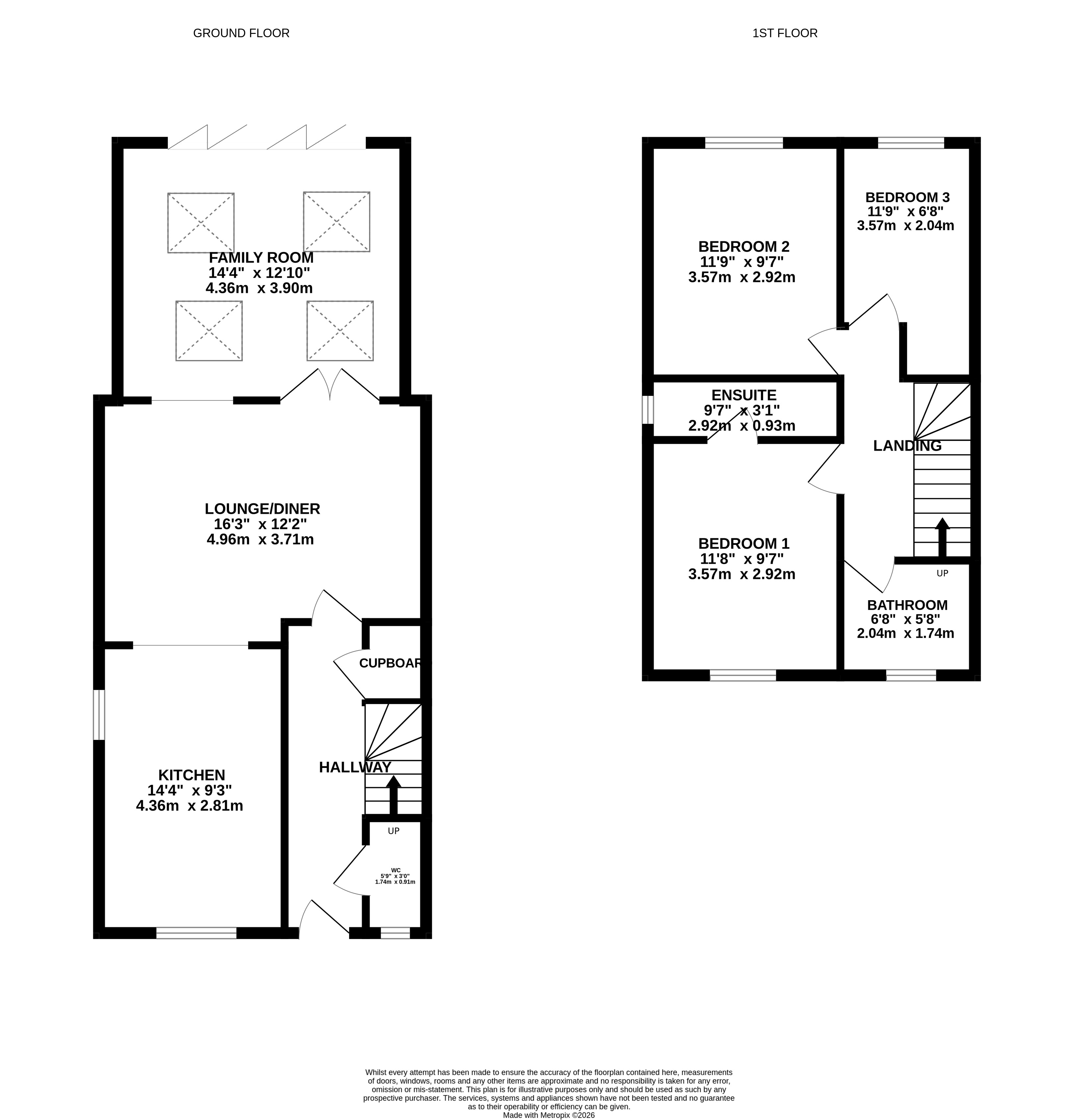 9, Newlands Park, Alfreton floorplan
