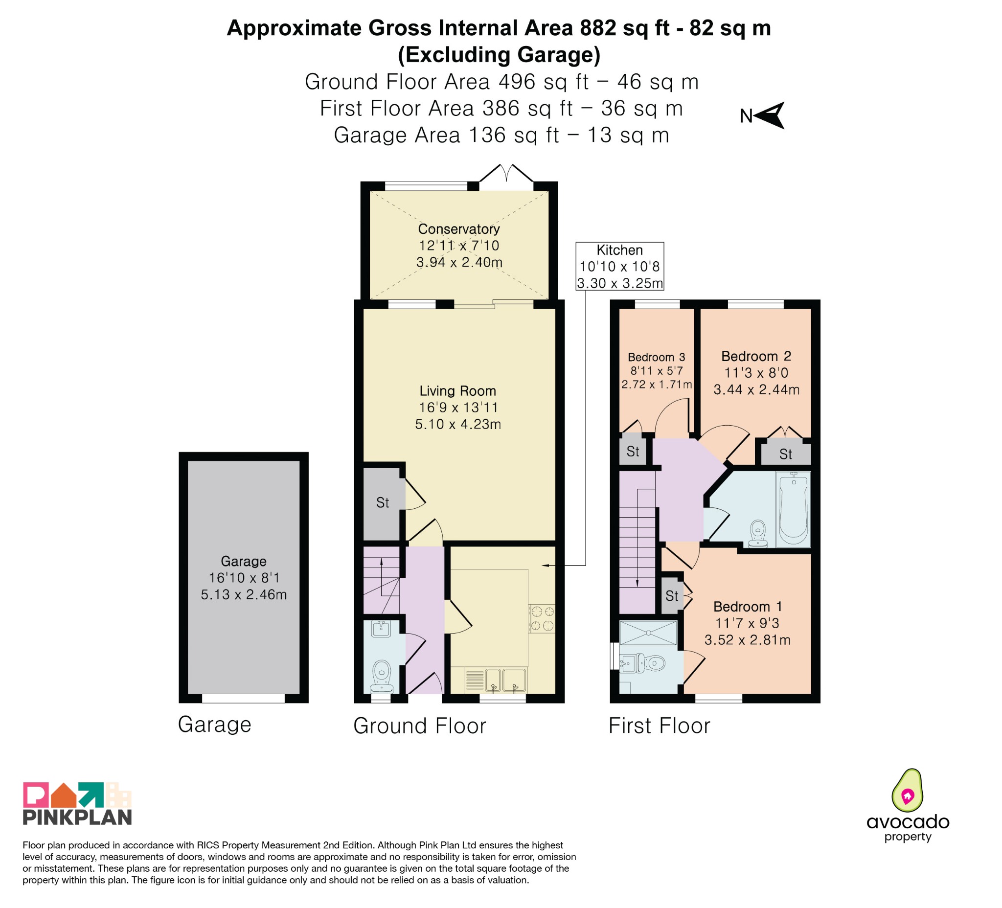 23 Corncrake Way, Bicester, Oxfordshire floorplan