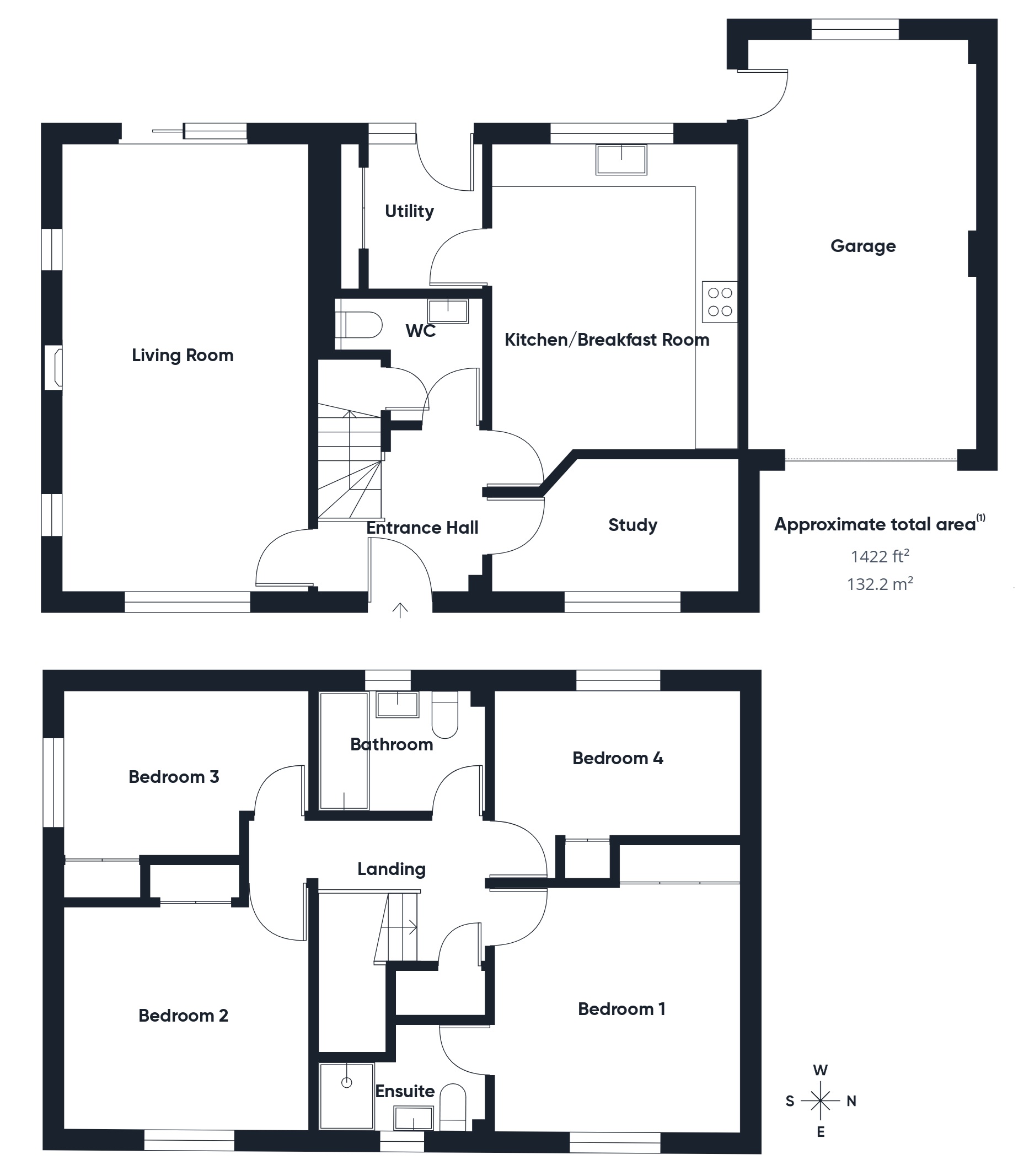 Birchwood, Underlane, Bude floorplan