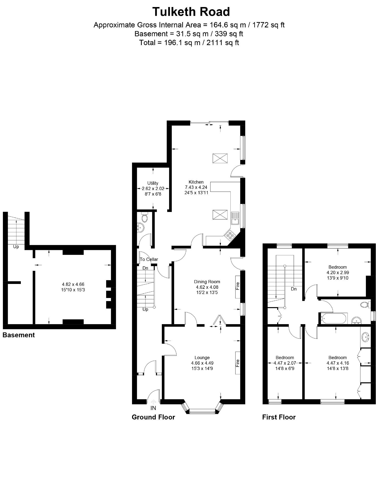 Tulketh Road, AshtonOnRibble, Preston PR2, 3 bedroom semidetached