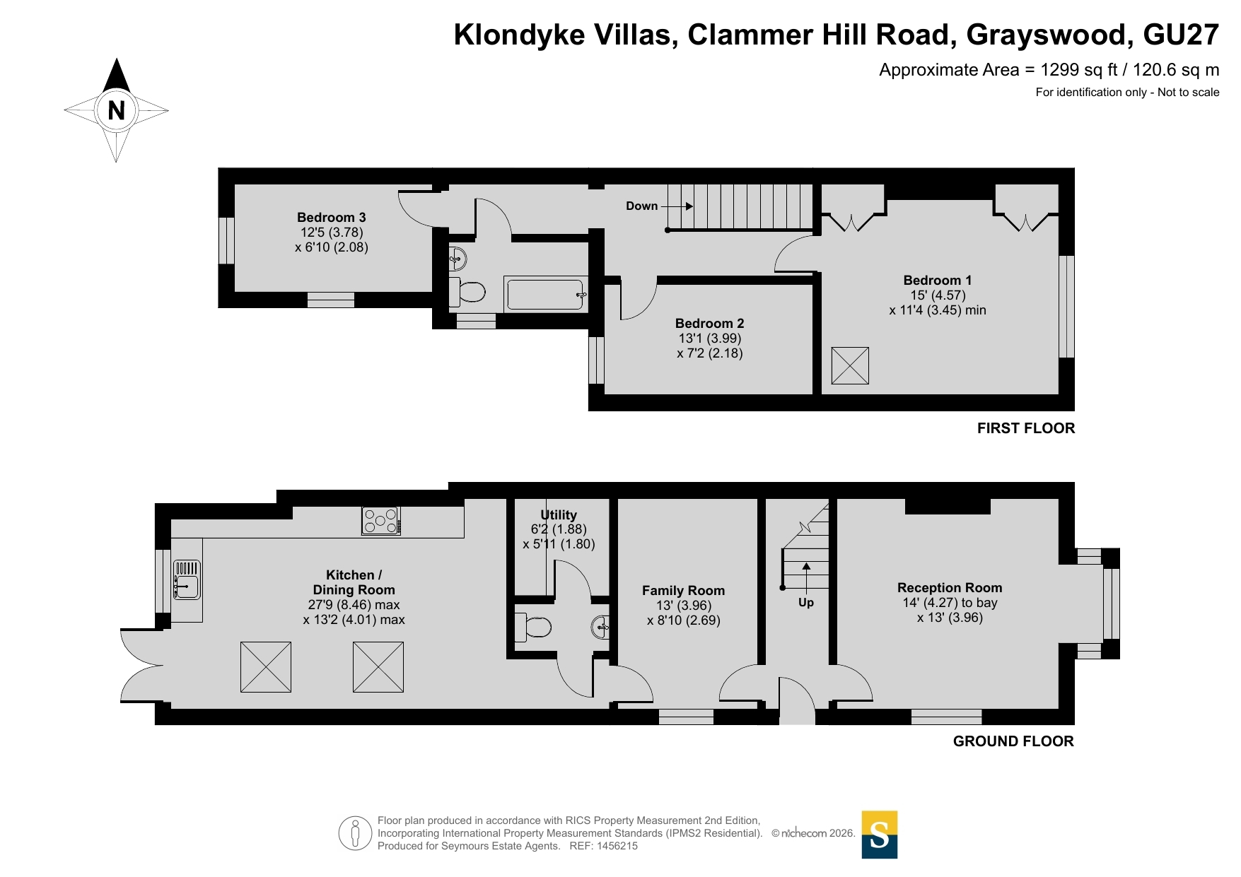 6, Klondyke Villas, Grayswood floorplan