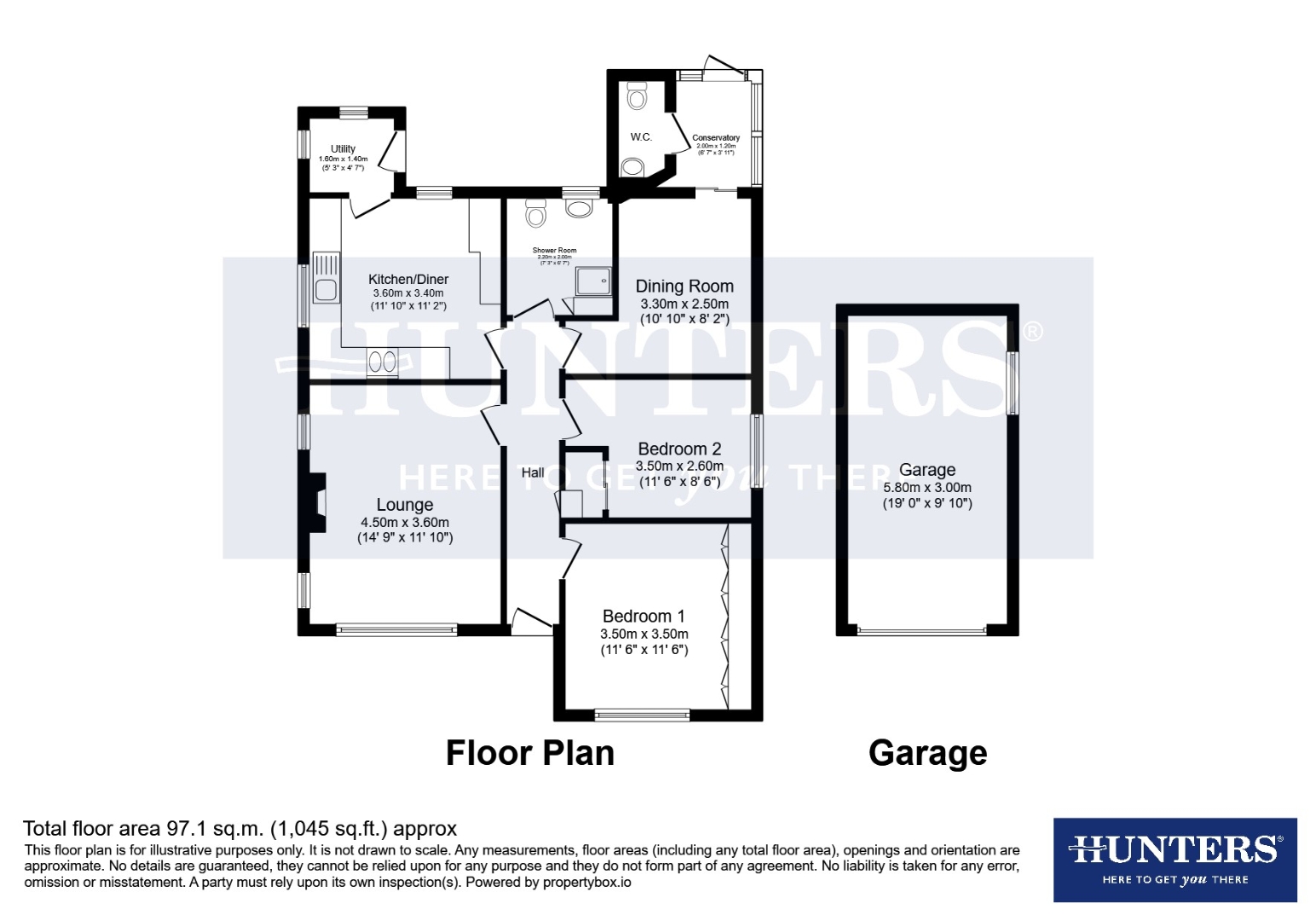 22, Redhill Close, Harrogate floorplan
