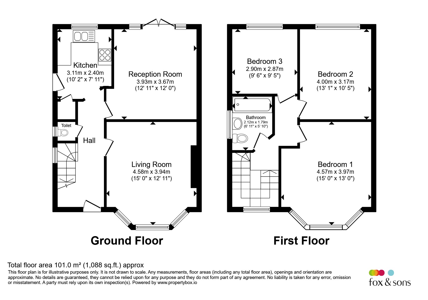 Ballymore, Holliers Hill, Bexhill-On-Sea floorplan