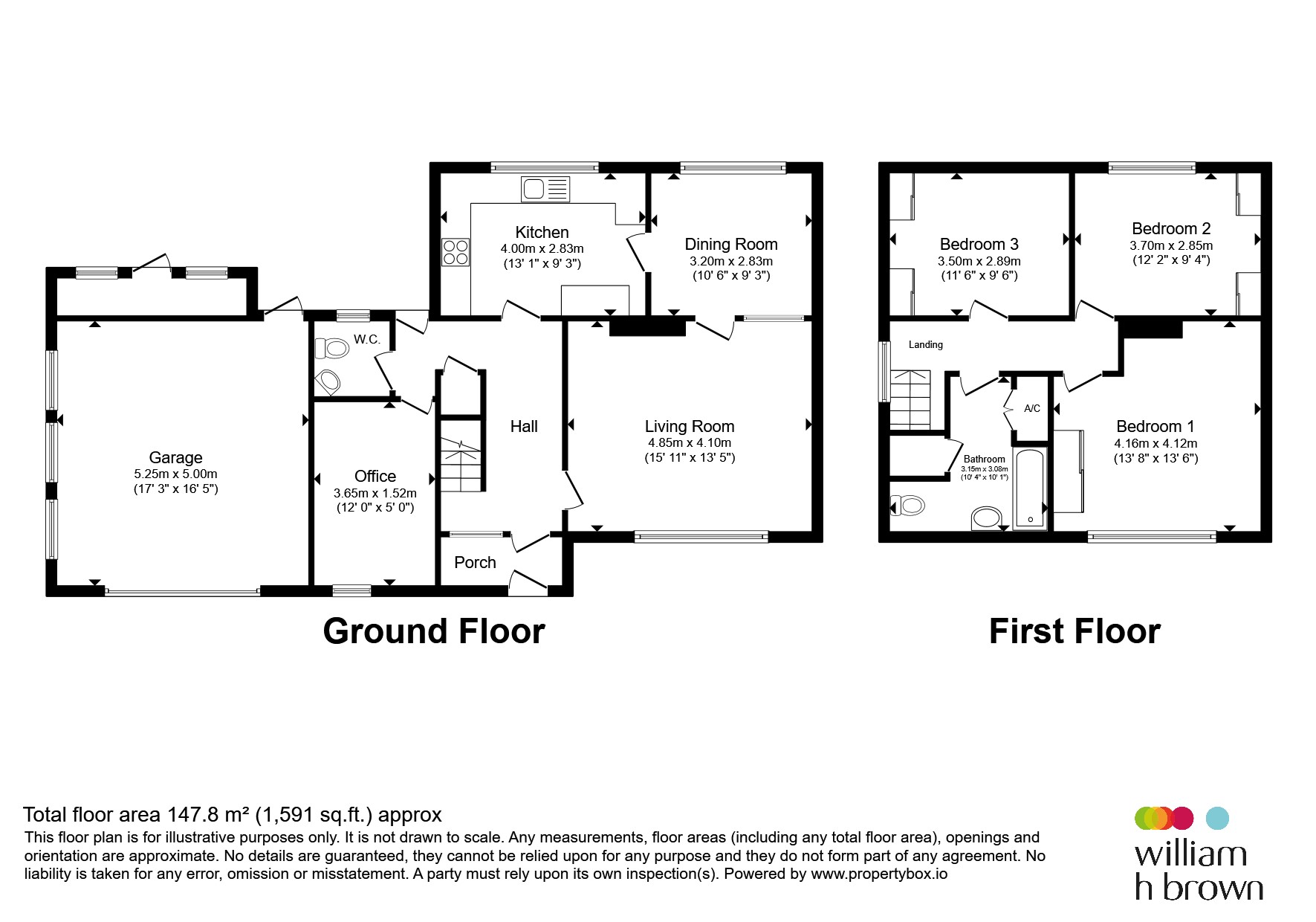6, Rowan Crescent, Worksop floorplan