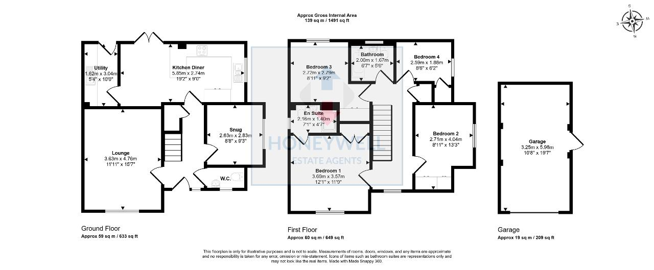 19, Higher Standen Drive, Clitheroe floorplan