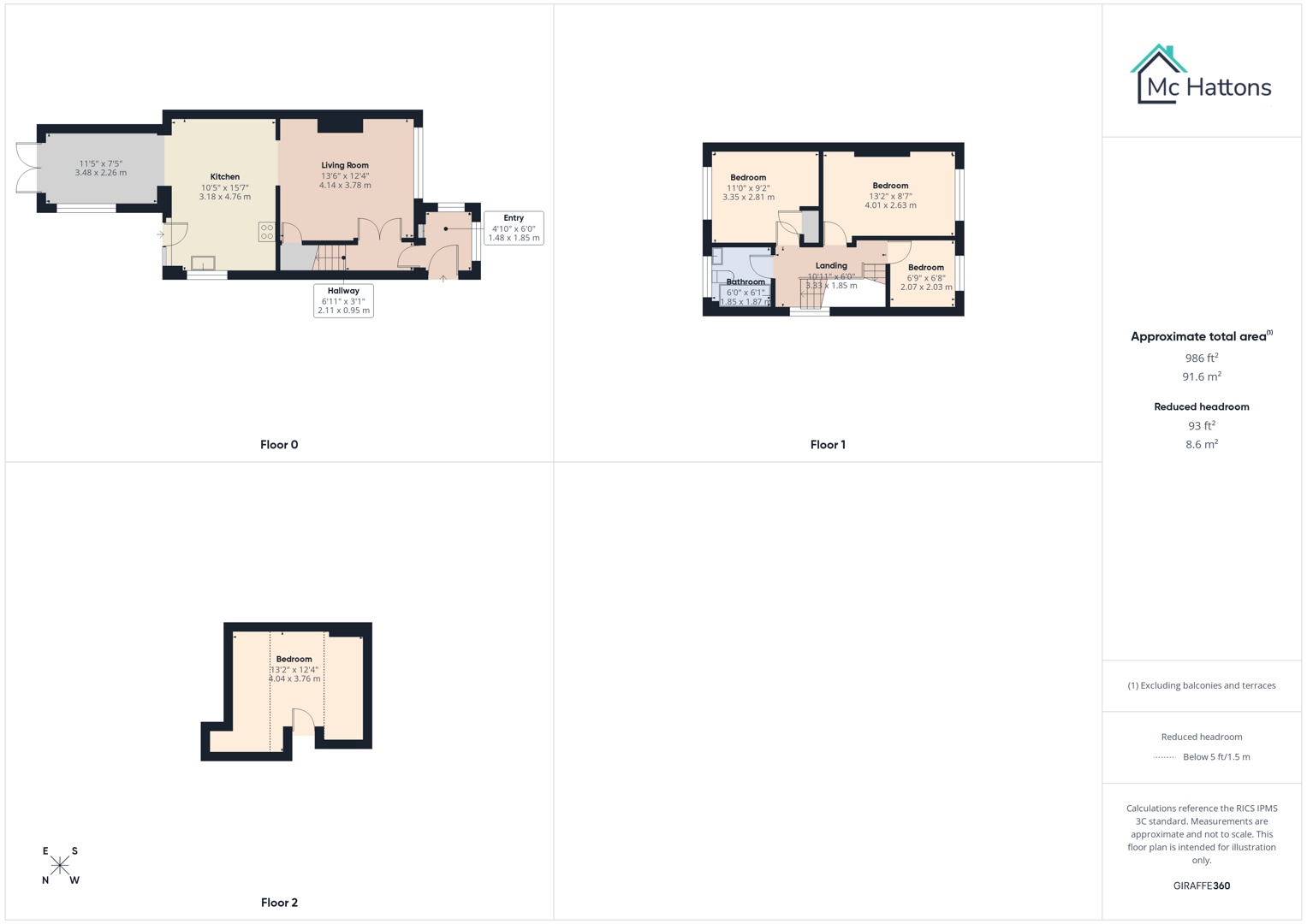 12, Westlands, Port Talbot floorplan