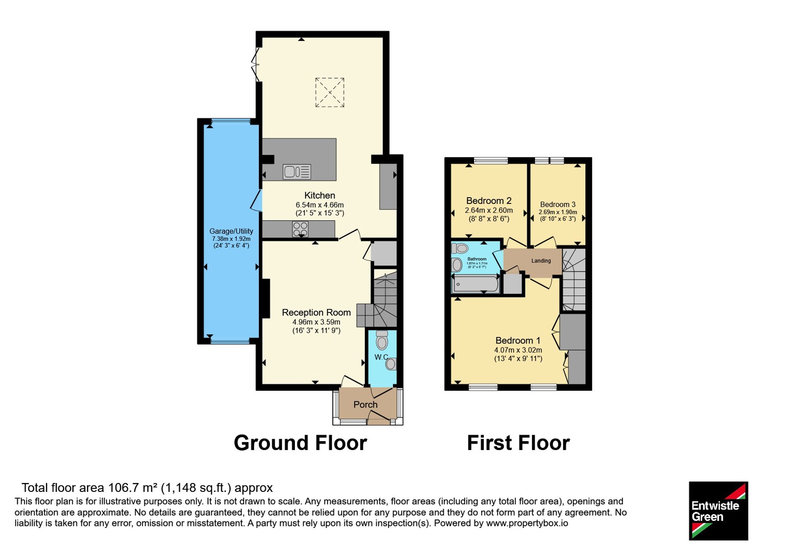 3, Flander Close, Cheshire floorplan
