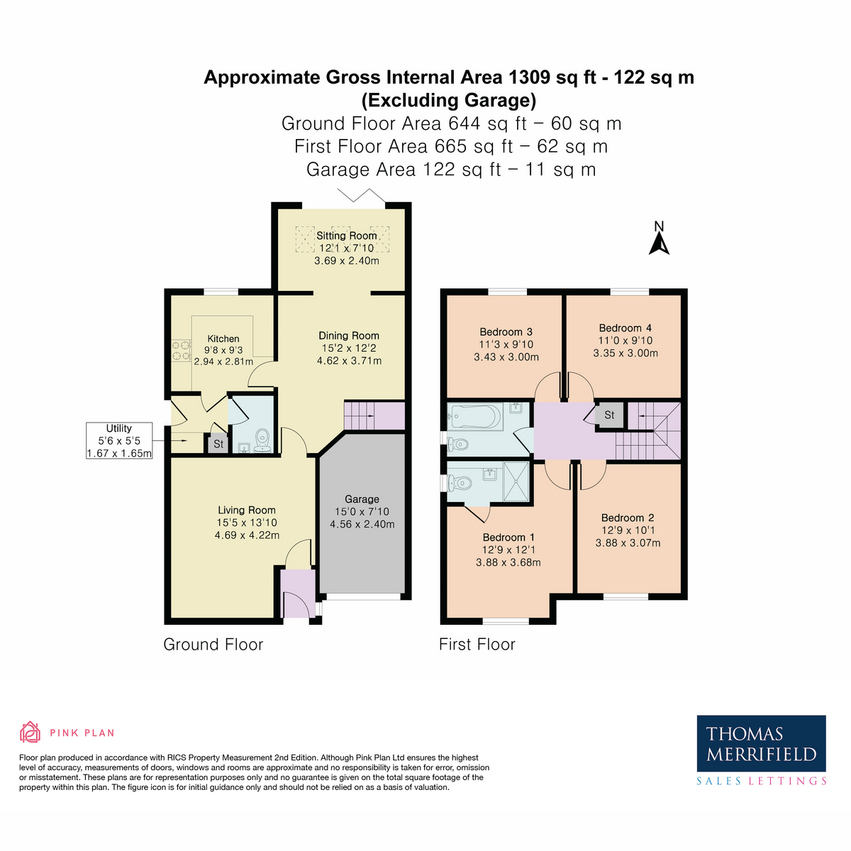 14, Willow Lane, Milton floorplan