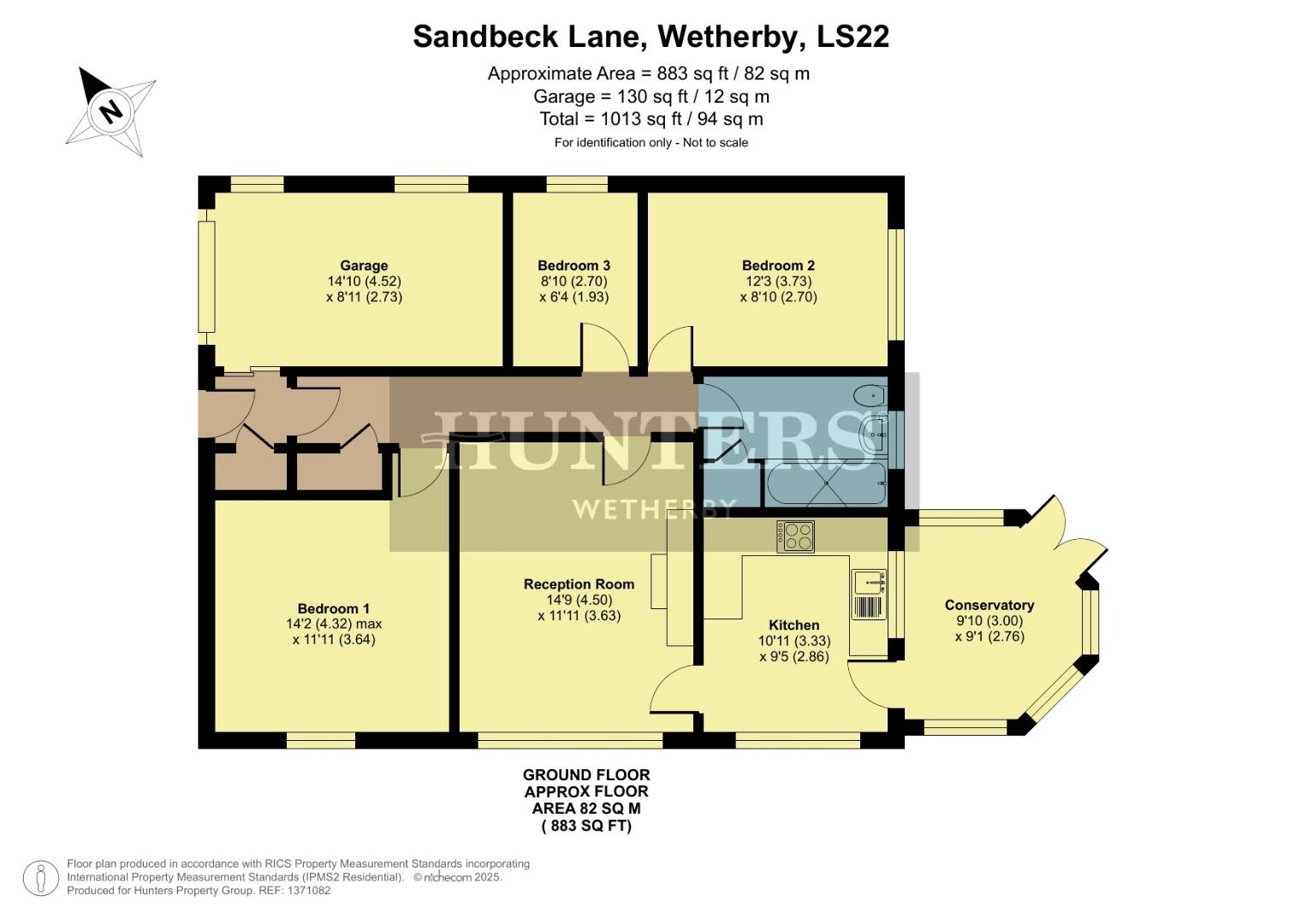 2, Sandbeck Lane, Wetherby floorplan