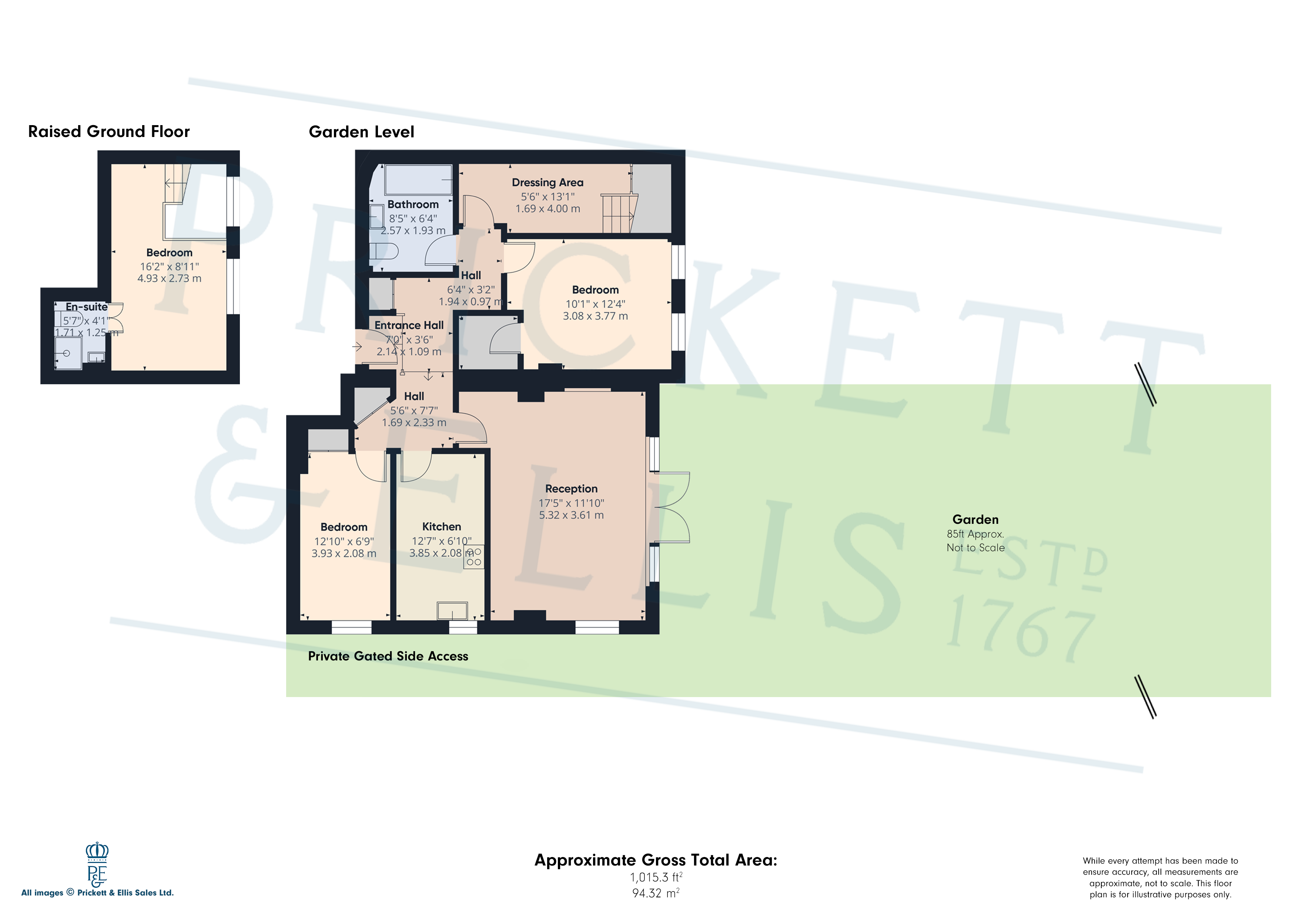 Flat 1,, 19, Stanhope Road, London floorplan