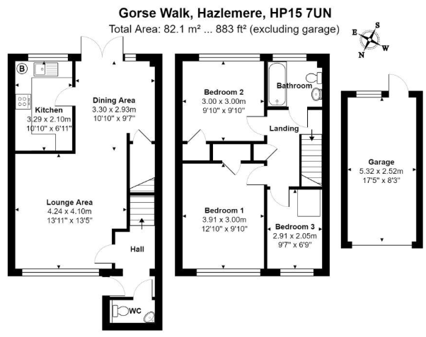 10 Gorse walk, Gorse Walk, Hazlemere floorplan