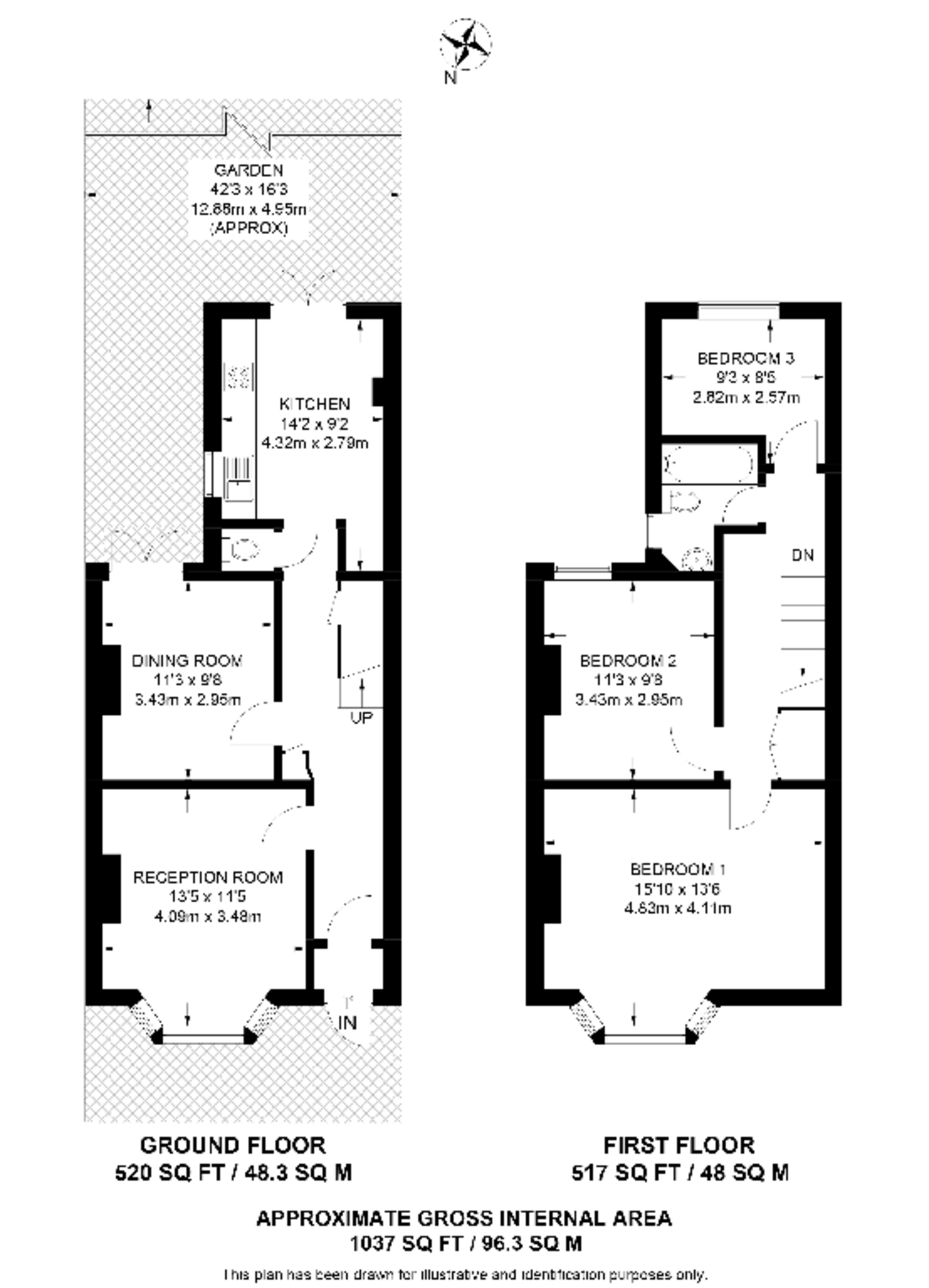 Garratt Lane, Tooting floorplan