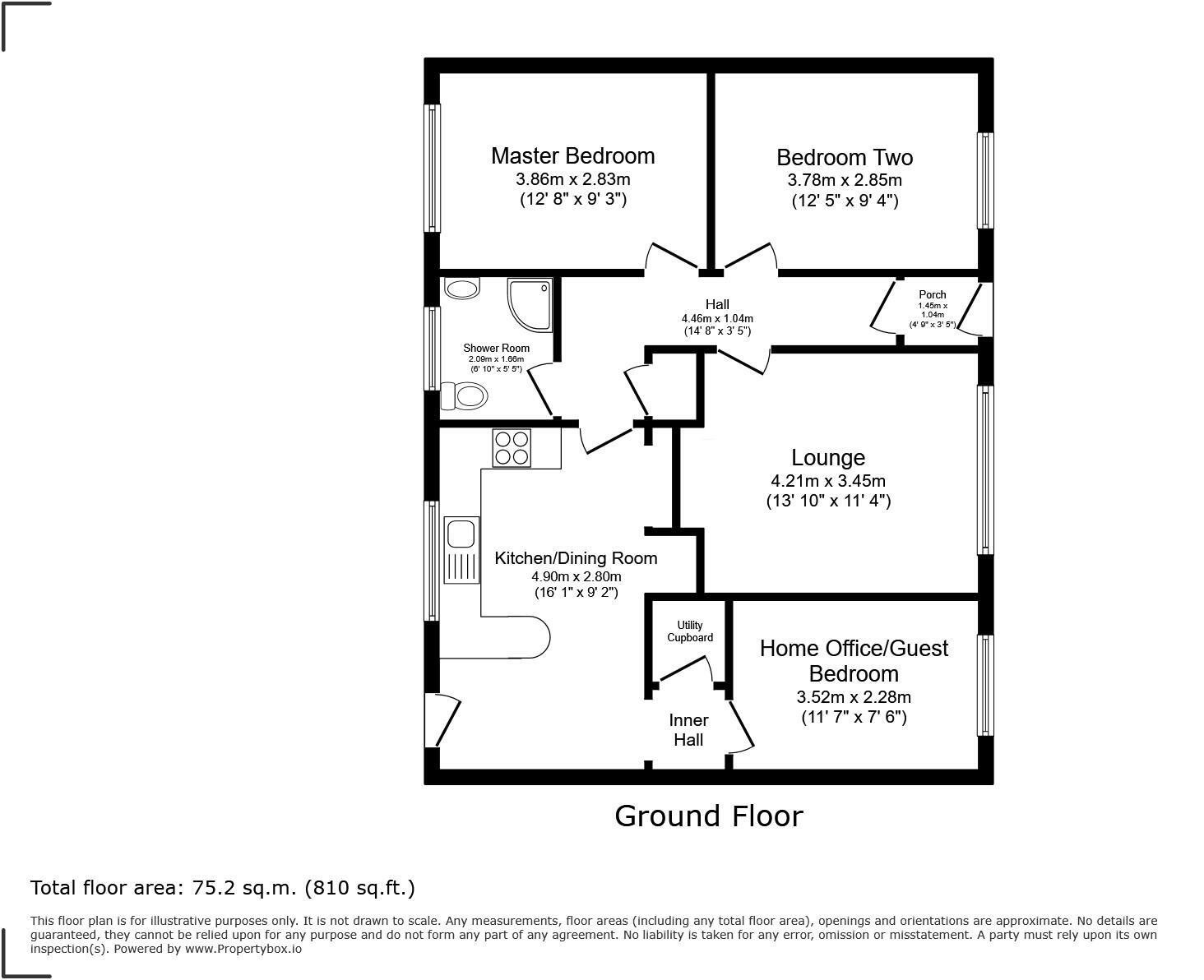 Carharrack, Cornwall floorplan