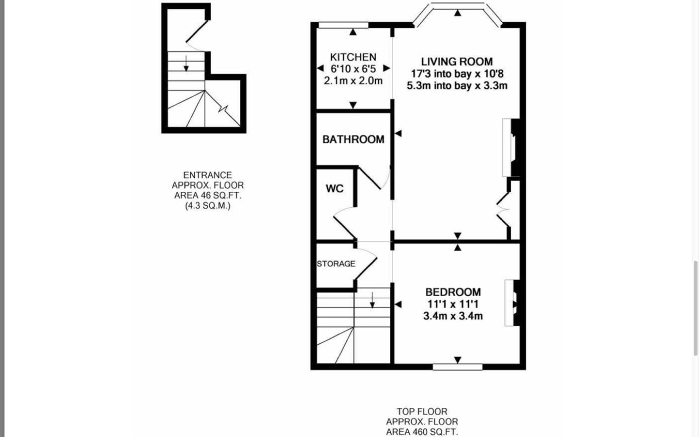 1 Bedrooms Flat for sale in St. Margarets Terrace, St. Leonards-On-Sea, East Sussex TN37