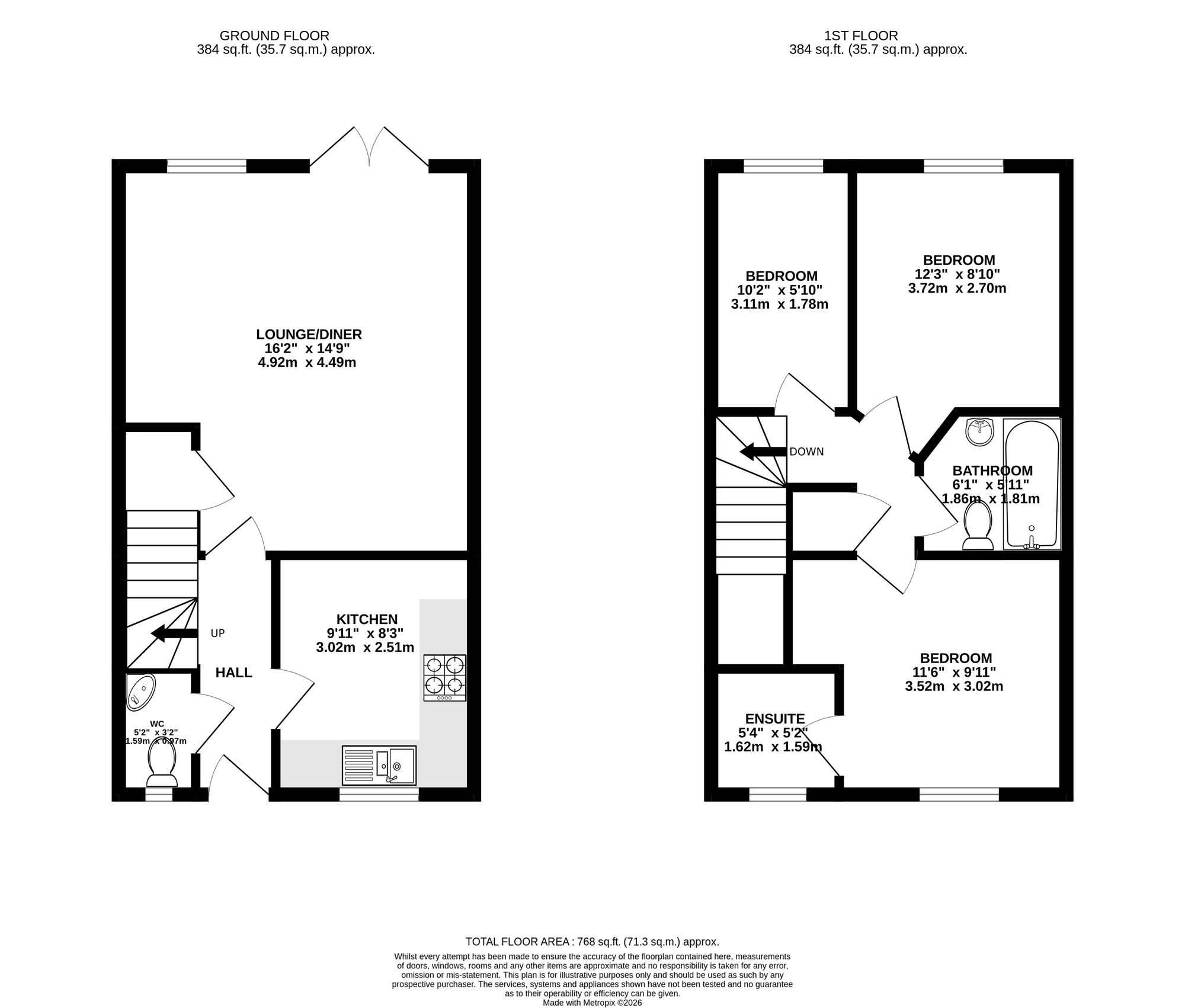 20 Alway Crescent, Newport floorplan