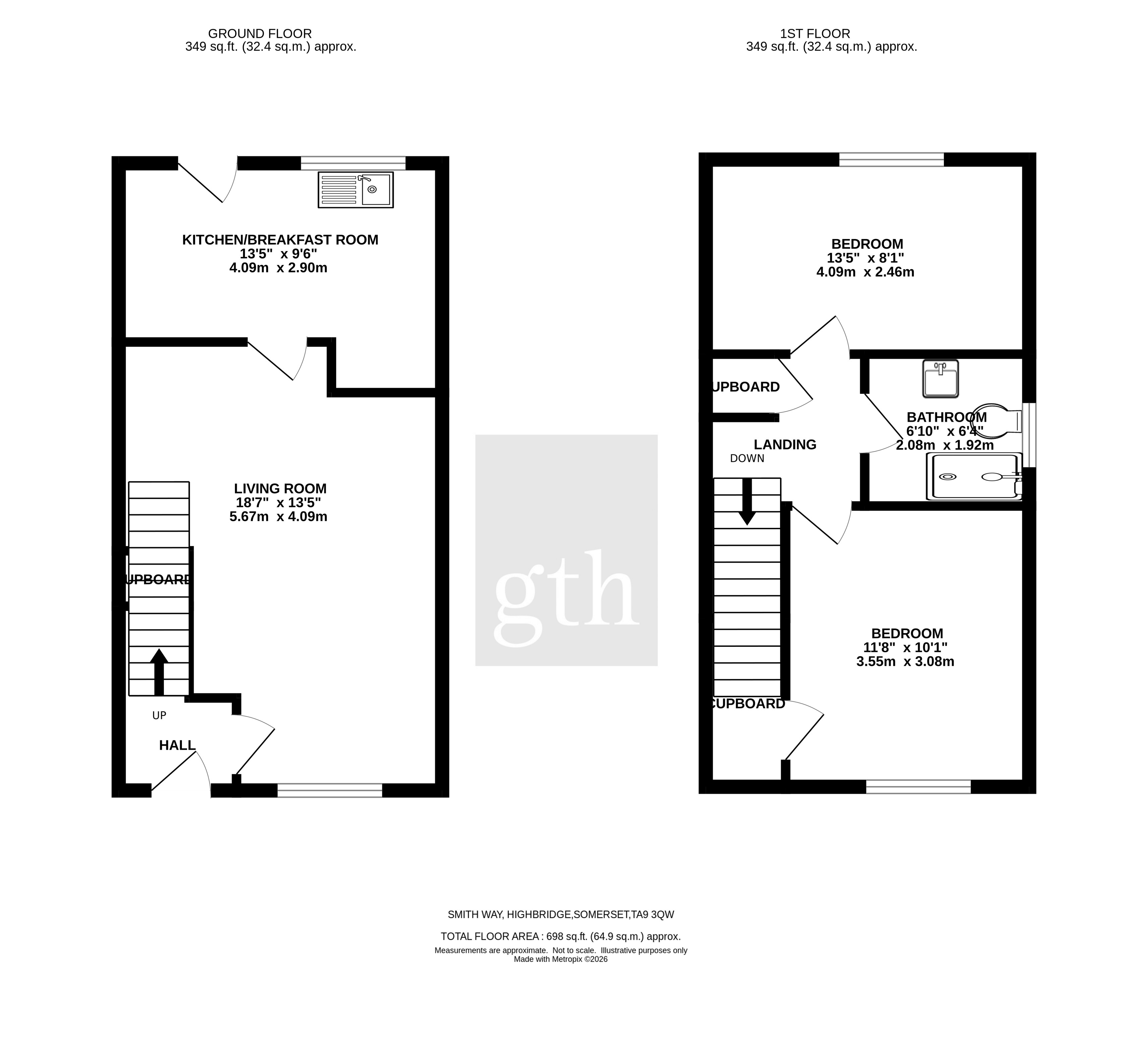 2, Smith Way, Somerset floorplan