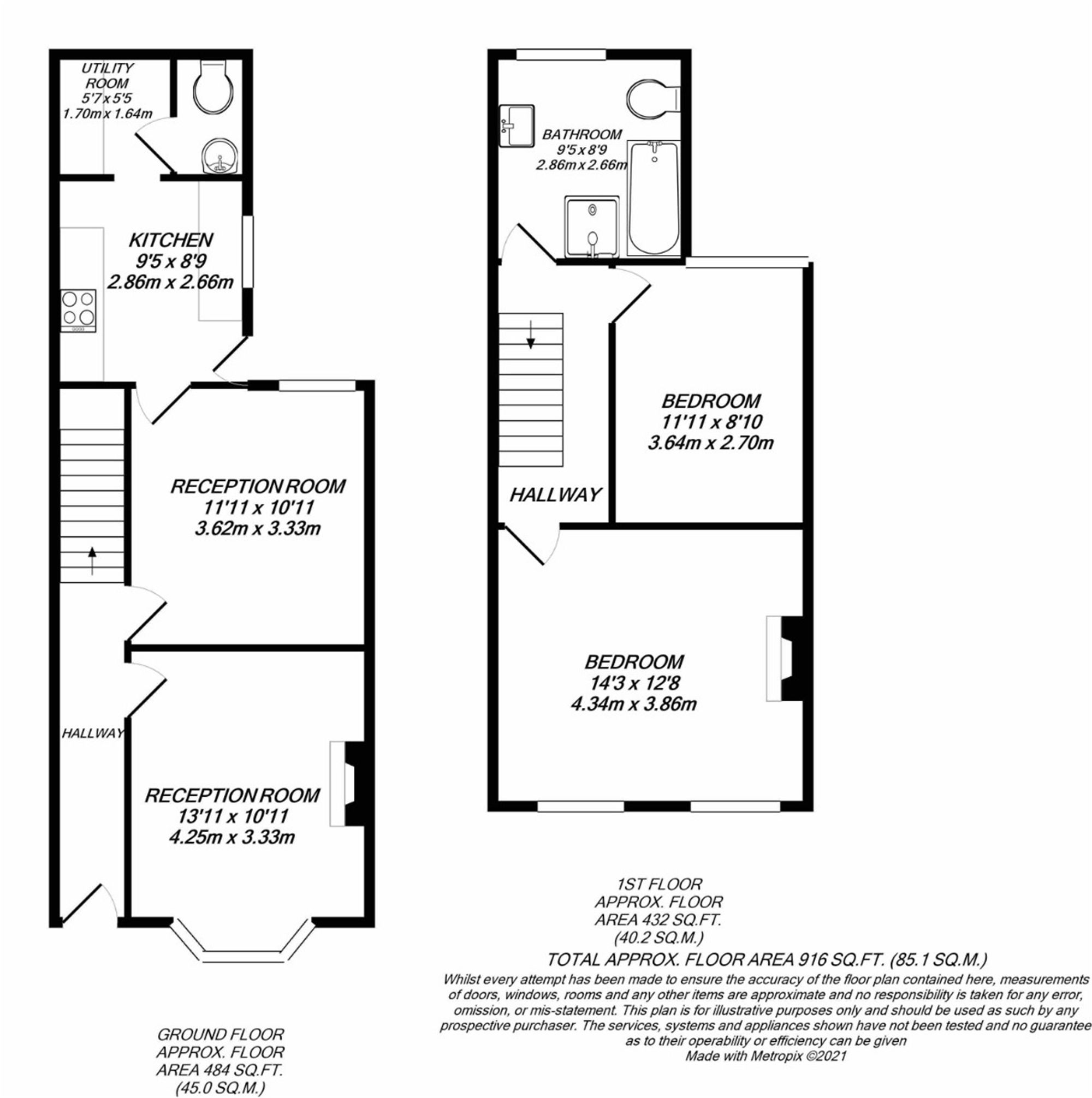 43 Bridge Road, Uxbridge floorplan